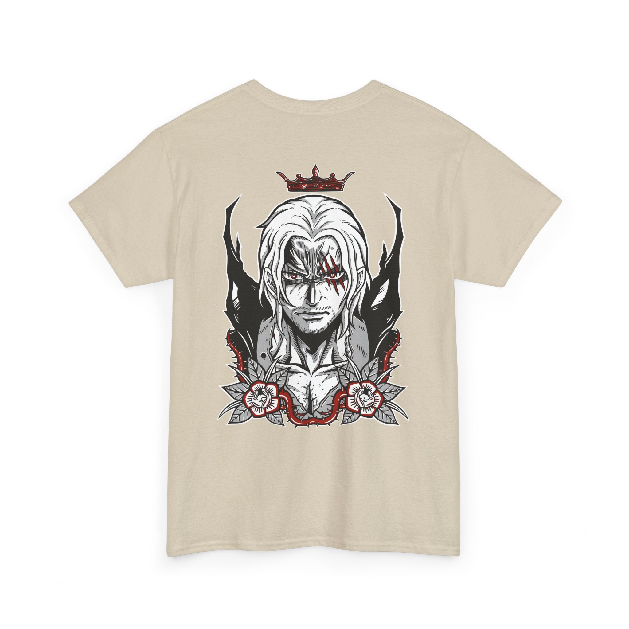 Red-Haired Shanks "Red-Haired" | One Piece Anime Graphic Tee - Detail View 19