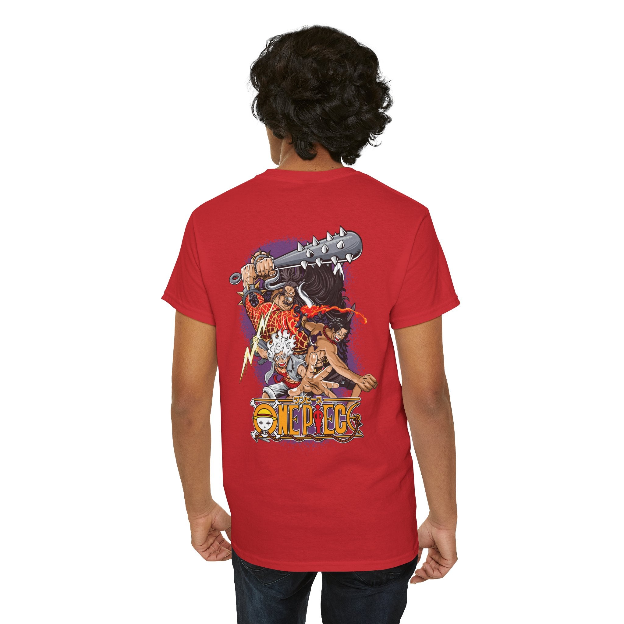 Monkey D. Luffy "Otaku Style" | One Piece Anime Graphic Tee - Detail View 40