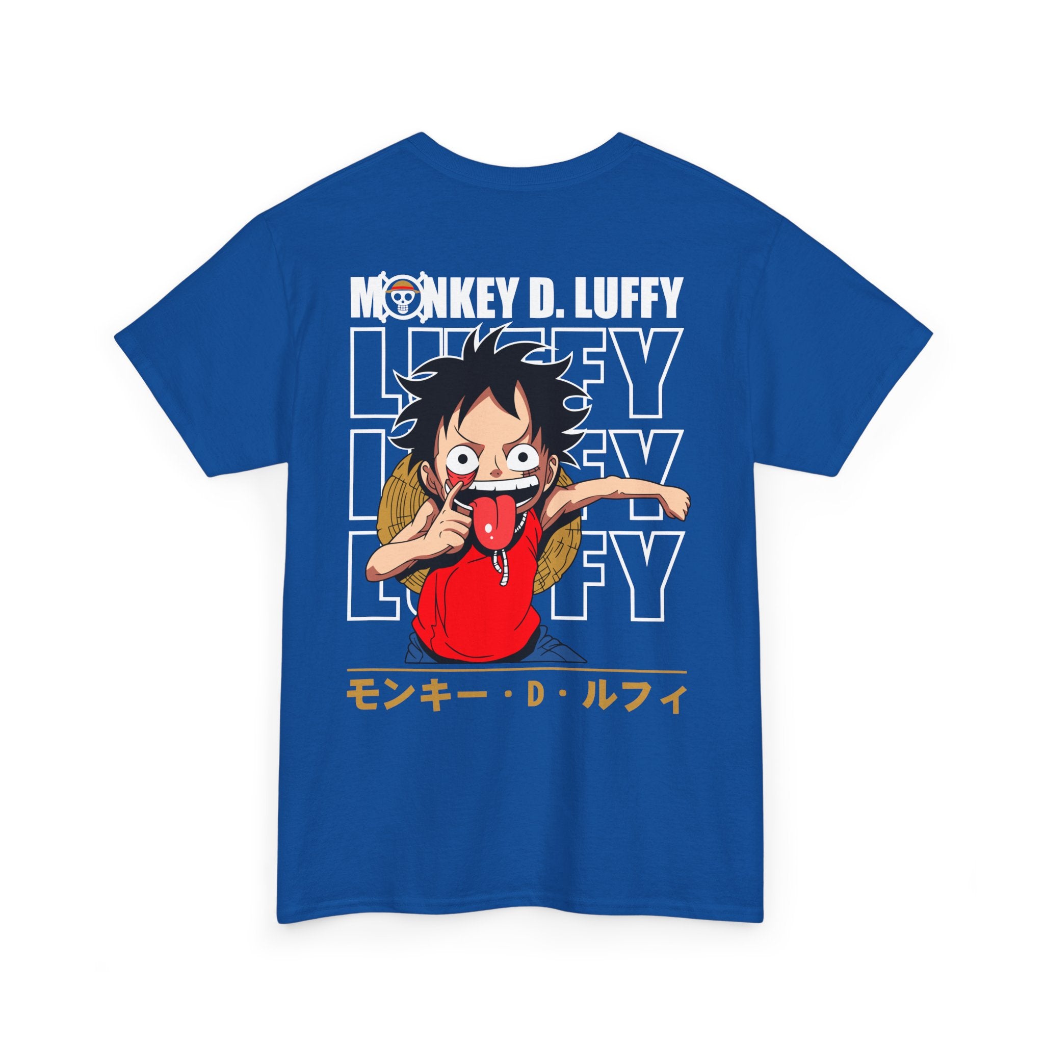 Monkey D. Luffy "Straw Hat" | One Piece Anime Graphic Tee - Detail View 29