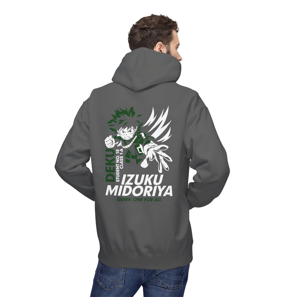 Izuku Midoriya "Deku" | My Hero Academia Streetwear Hoodie - Detail View 35