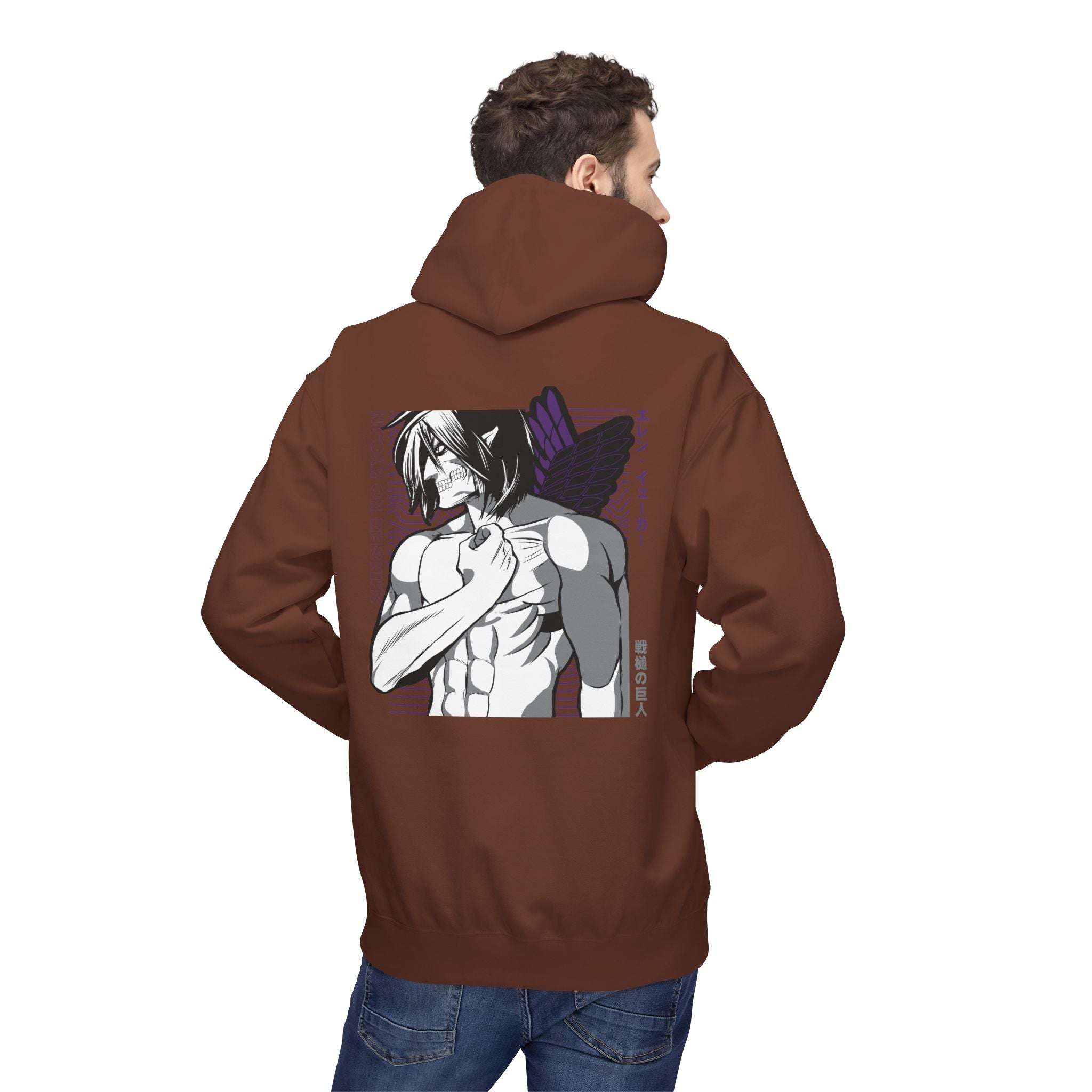 Eren Yeager "Attack Titan" | Attack on Titan Anime Graphic Tee Maklenn Eren Yeager "Attack Titan" | Attack on Titan Anime Graphic Tee Hoodie Maklenn www.maklenn.com India 39.87
