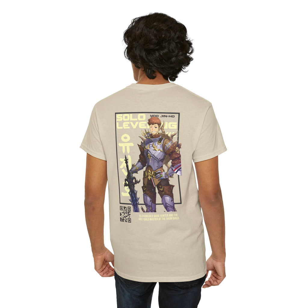 Son Kihoon Solo Leveling Heavyweight Tee "Guild Master" | Solo...