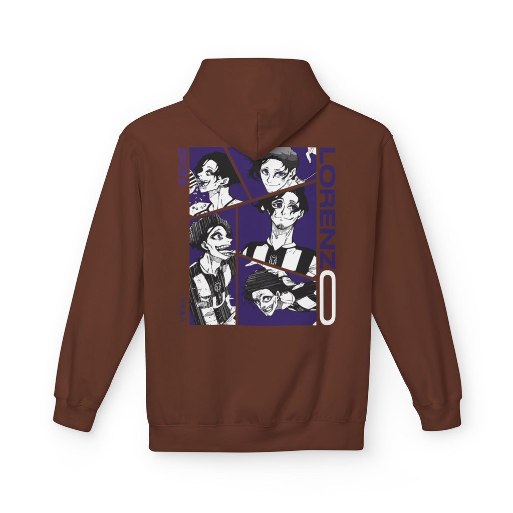 Lorenzo Blue Lock Hoodie "Maestro" | Blue Lock Streetwear Hoodie - Detail View 23