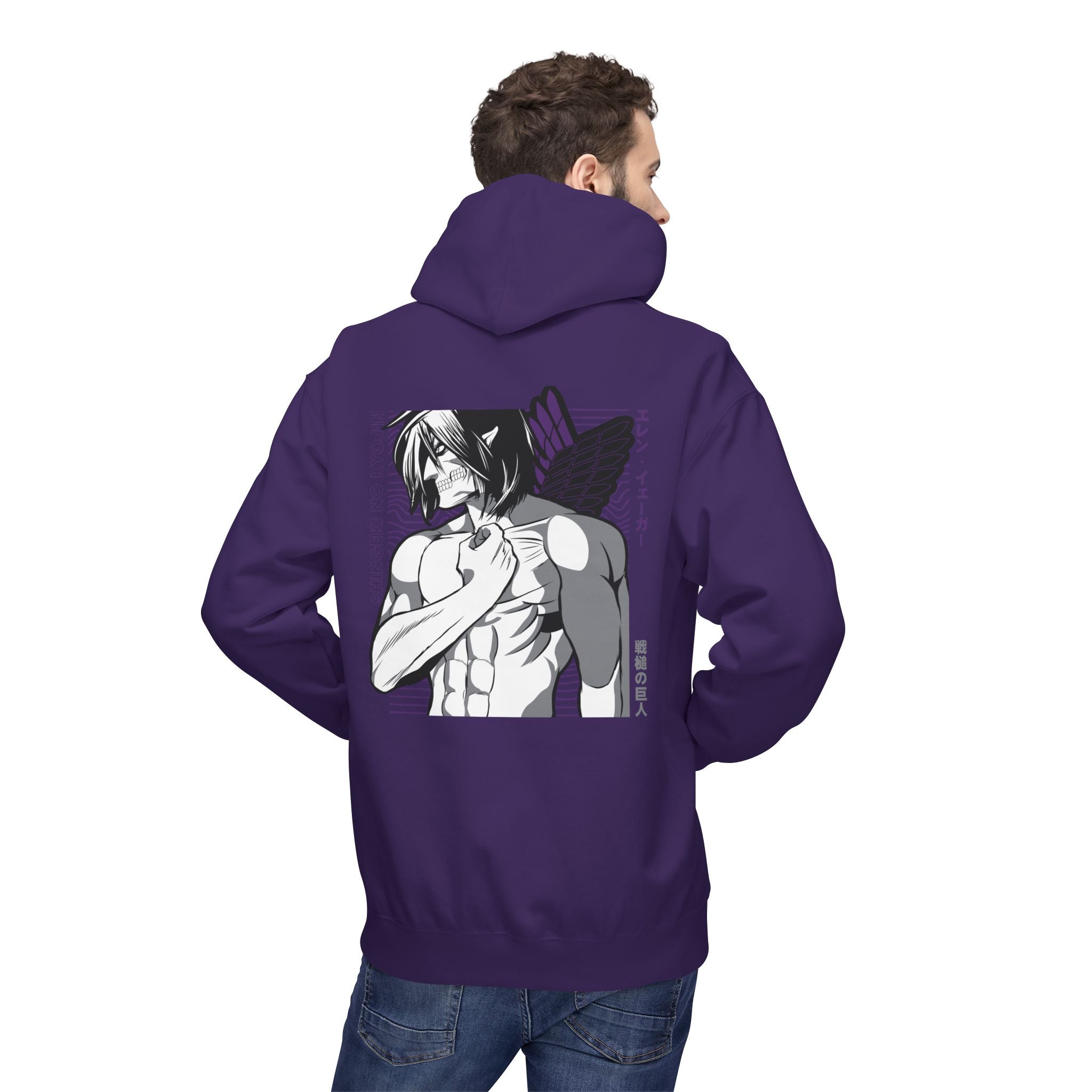 Eren Yeager "Attack Titan" | Attack on Titan Anime Graphic Tee - Detail View 37