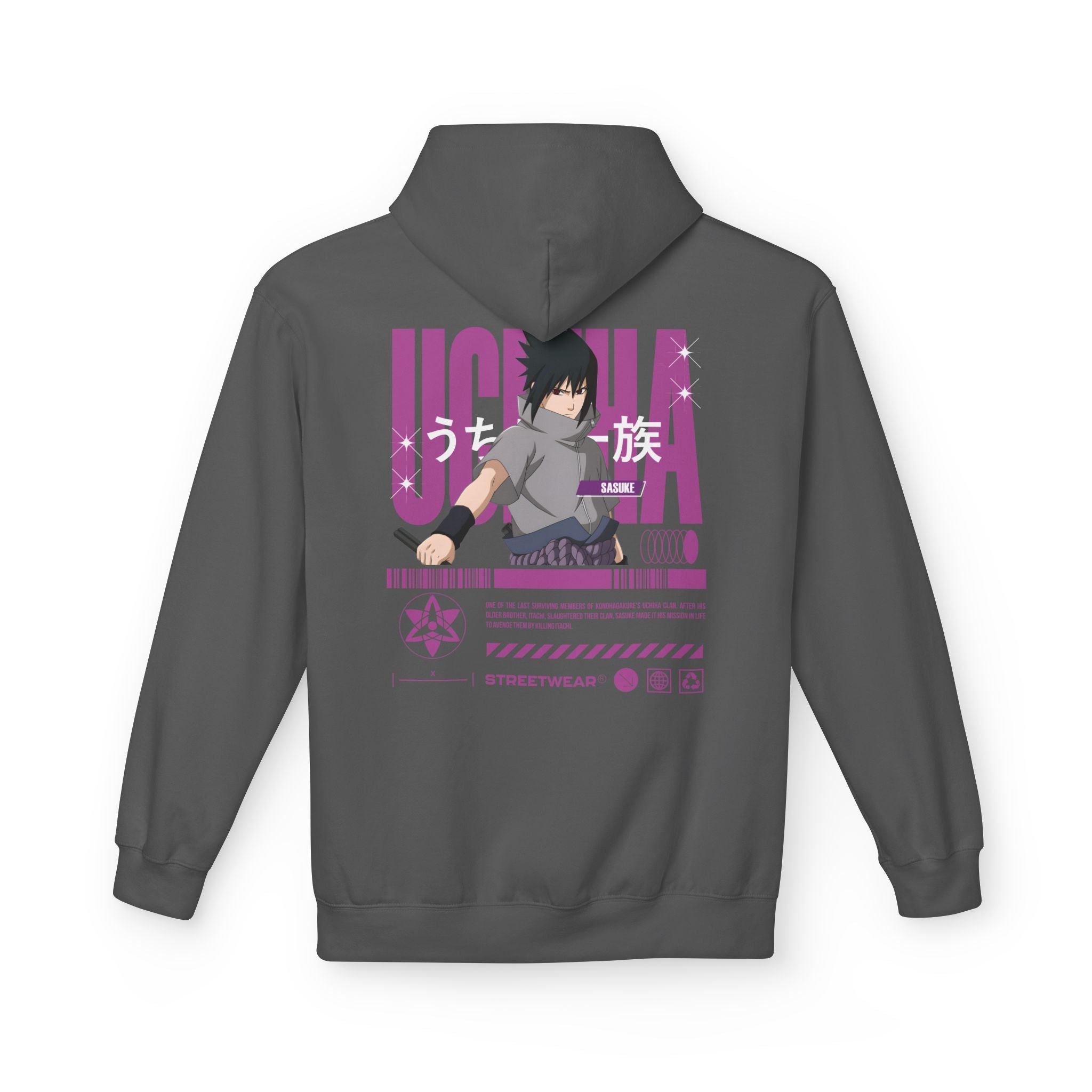 Sasuke Uchiha "Curse Mark" – Naruto Graphic Tee | Maklenn