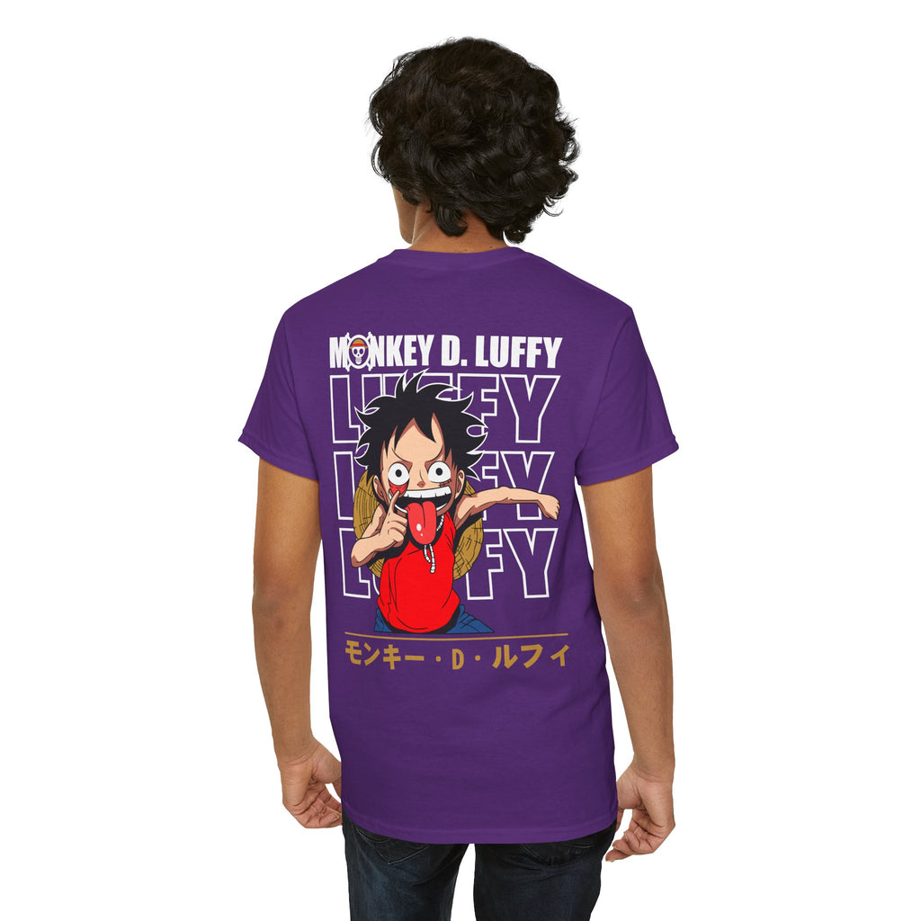 Monkey D. Luffy "Straw Hat" | One Piece Anime Graphic Tee - Detail View 37