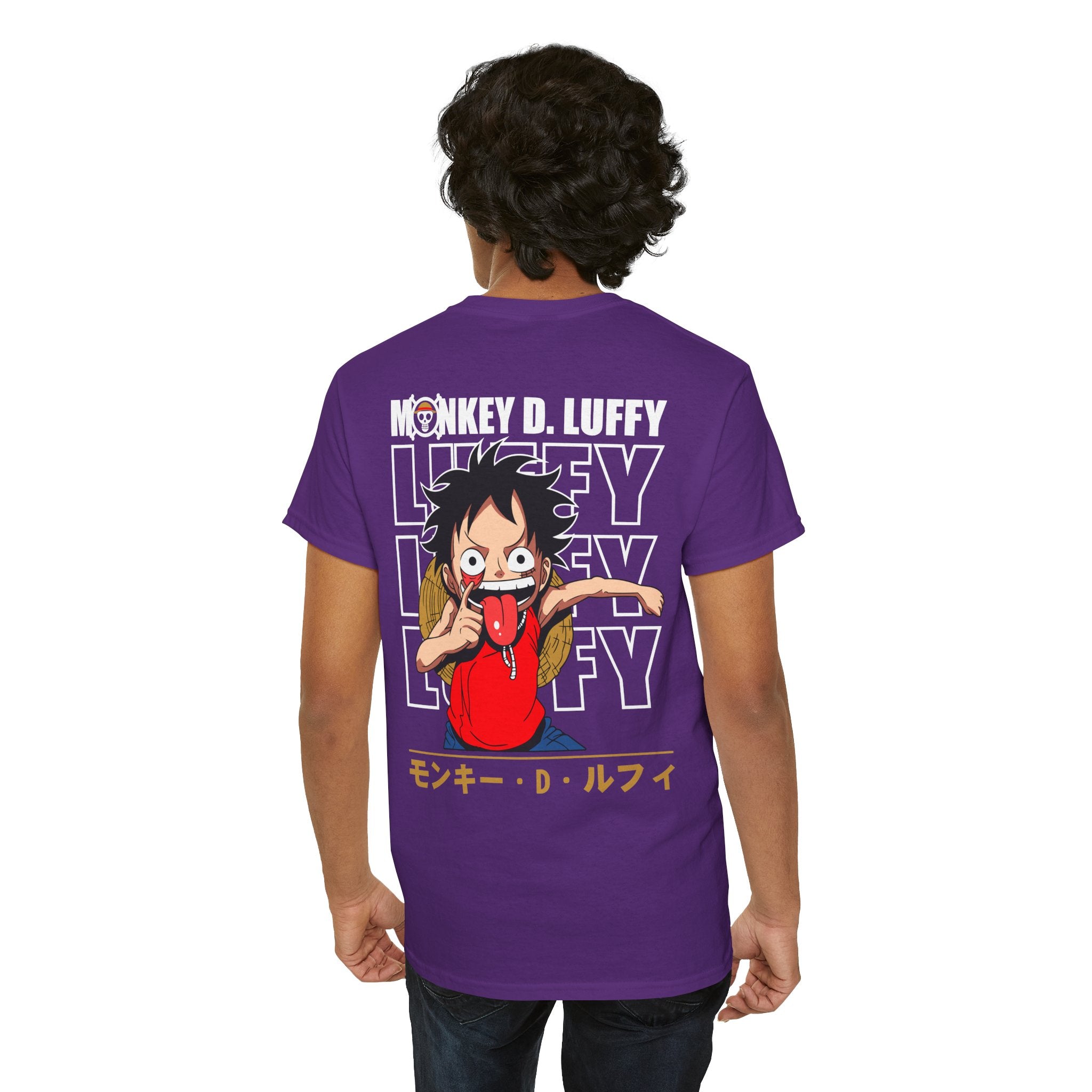 Monkey D. Luffy "Straw Hat" | One Piece Anime Graphic Tee - Detail View 37
