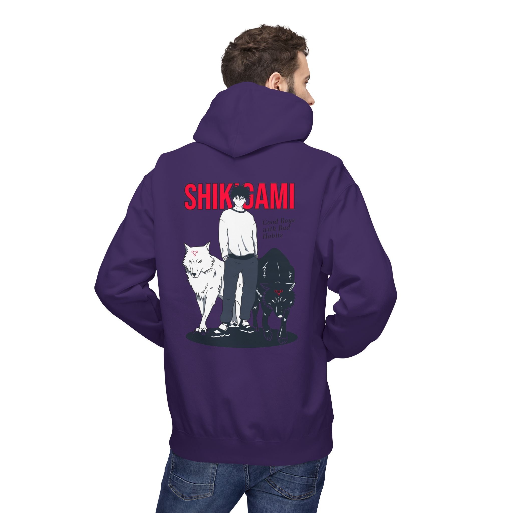 Megumi Jujutsu Kaisen Hoodie "Ten Shadows" | Jujutsu Kaisen St... - Detail View 42