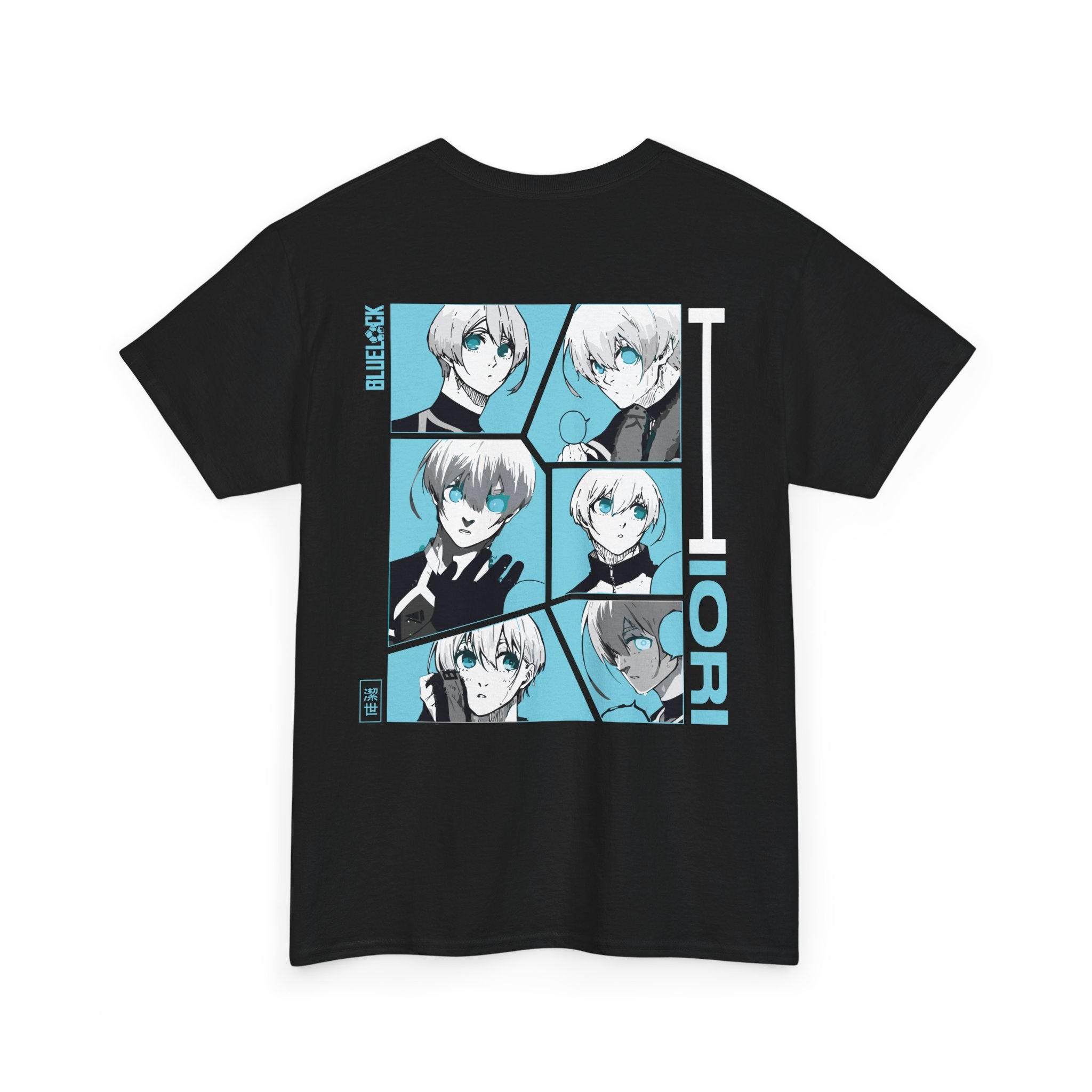 Hiori Yo "Silent Strategist" | Blue Lock Anime Graphic Tee - Detail View 19