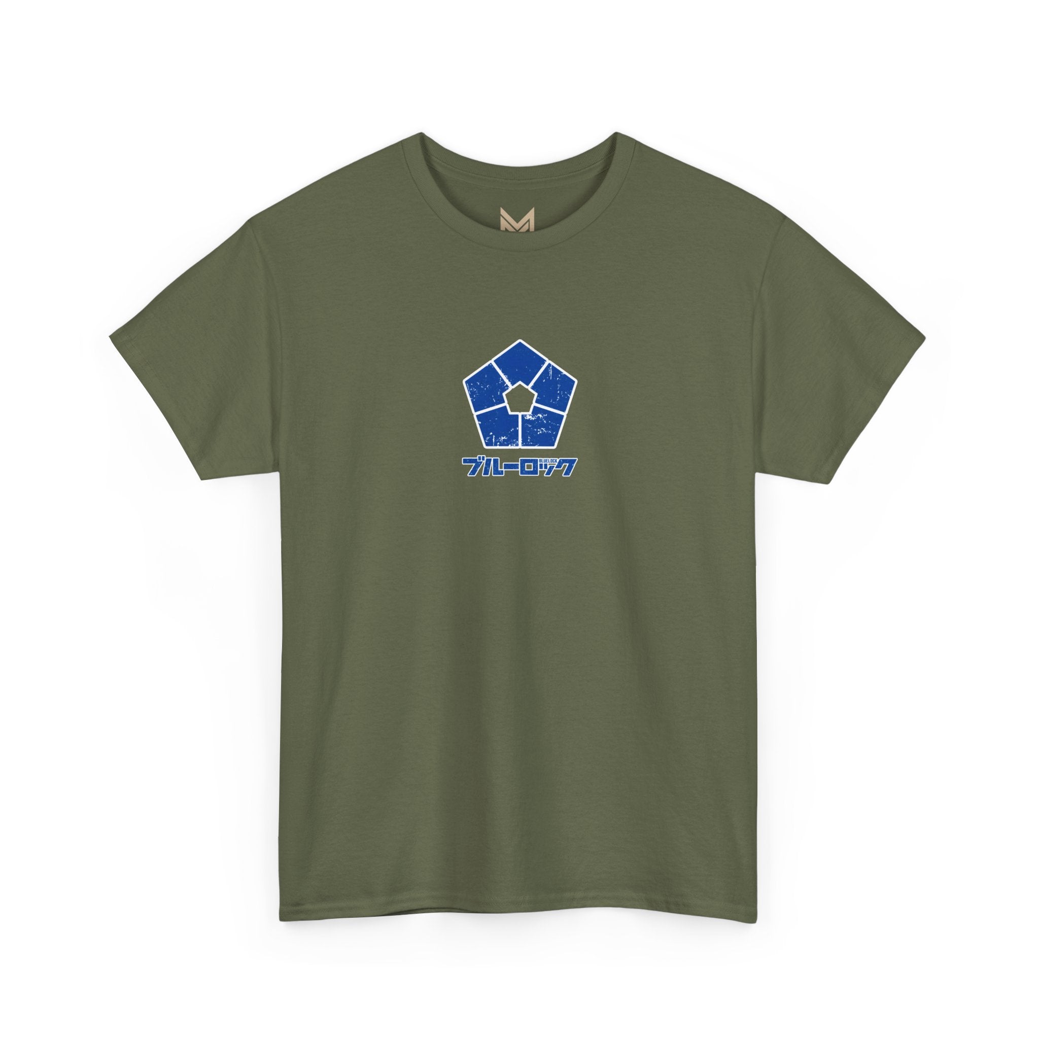 Raichi Blue Lock Heavyweight Tee "Heat" | Blue Lock Anime Grap... - Detail View 5
