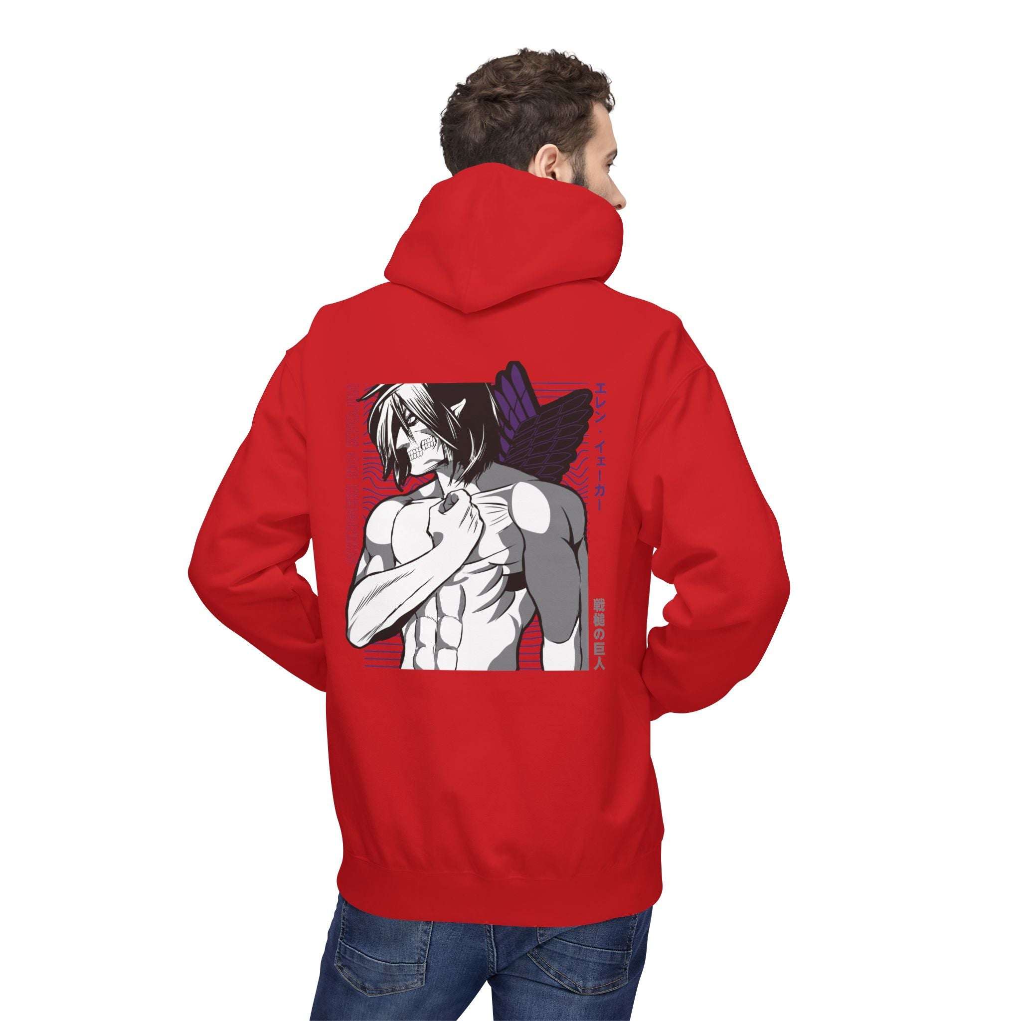 Eren Yeager "Attack Titan" | Attack on Titan Anime Graphic Tee Maklenn Eren Yeager "Attack Titan" | Attack on Titan Anime Graphic Tee Hoodie Maklenn www.maklenn.com India 39.87