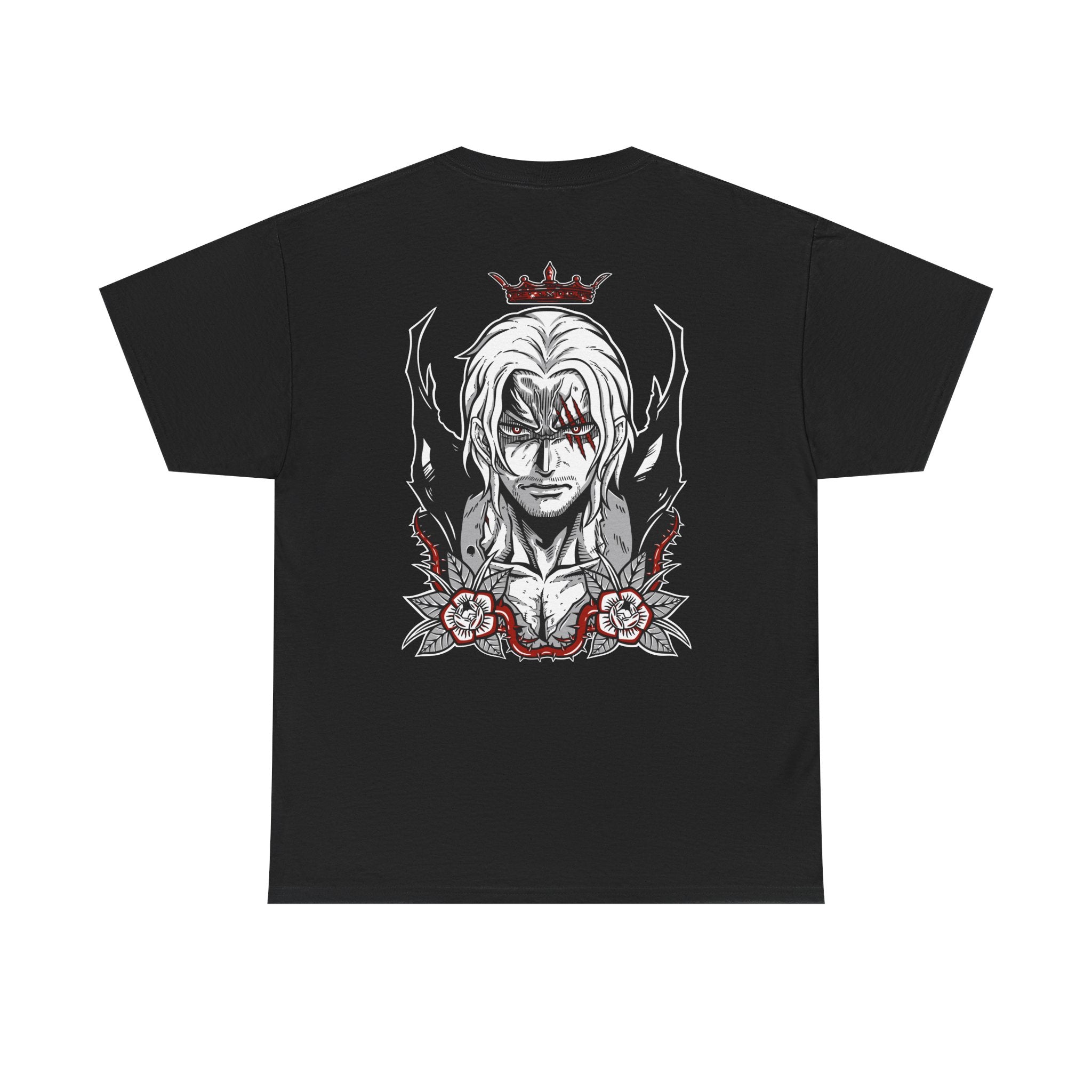 Red-Haired Shanks "Red-Haired" | One Piece Anime Graphic Tee - Detail View 14