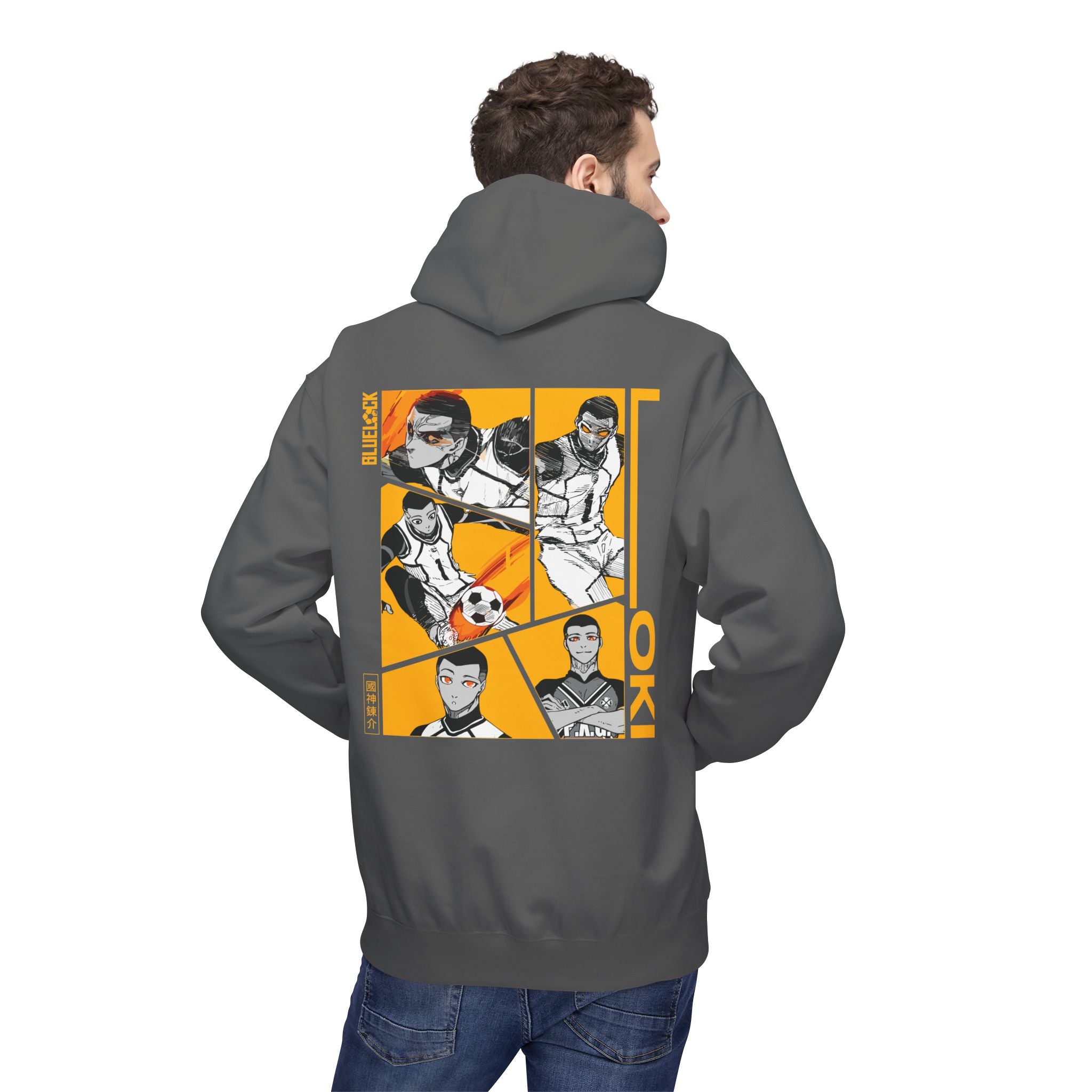 Julian Loki "Godspeed" | Blue Lock Streetwear Hoodie - Detail View 42