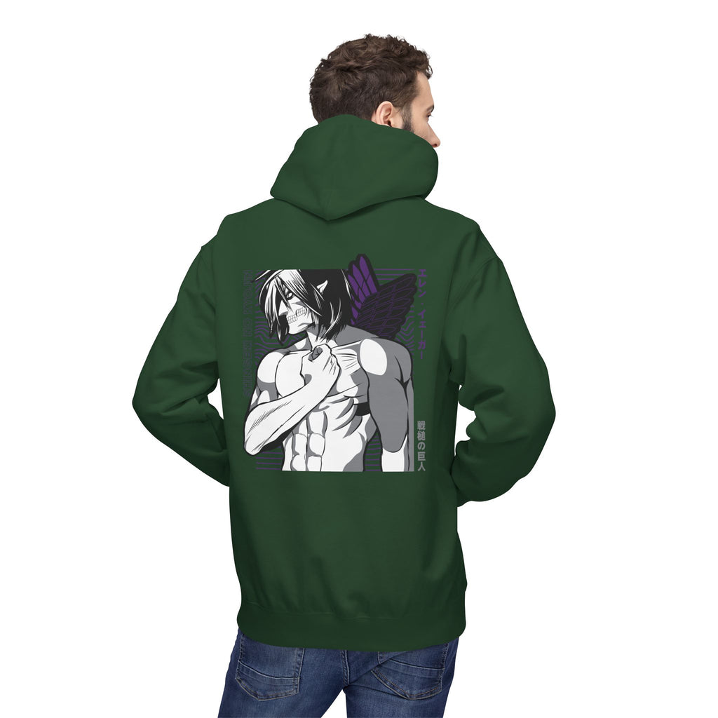 Eren Yeager "Attack Titan" | Attack on Titan Anime Graphic Tee - Detail View 25