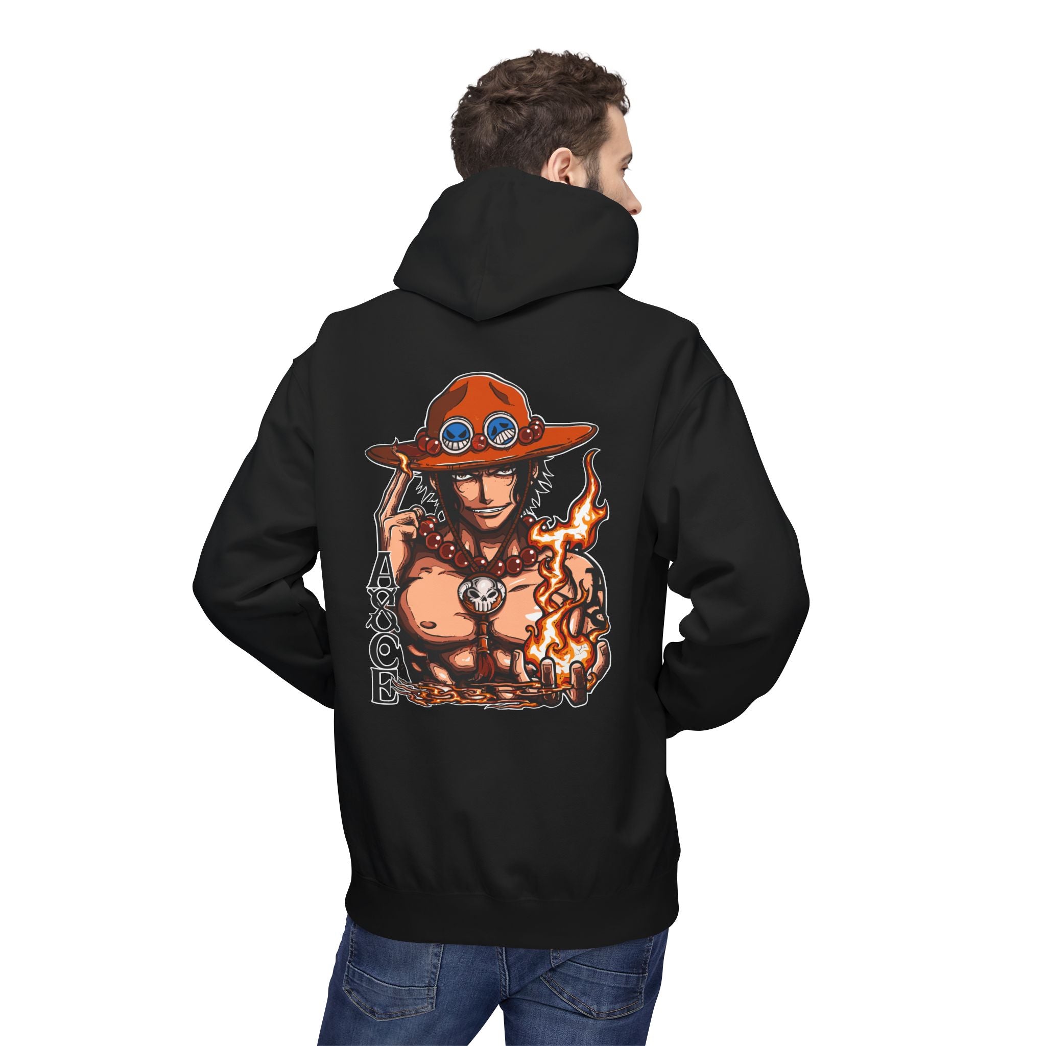 Portgas D. Ace "Fire Fist" | One Piece Streetwear Hoodie - Detail View 24