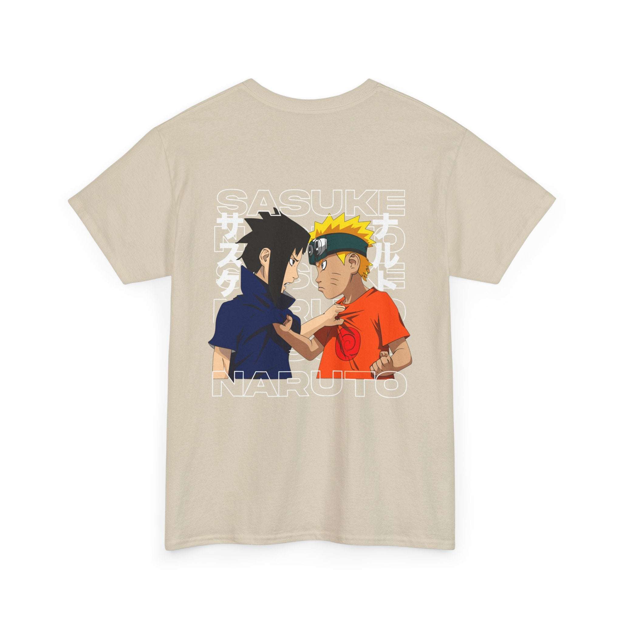 Naruto vs Sasuke NARUTO Maklenn Naruto vs Sasuke NARUTO T-Shirt Maklenn www.maklenn.com India 21.80