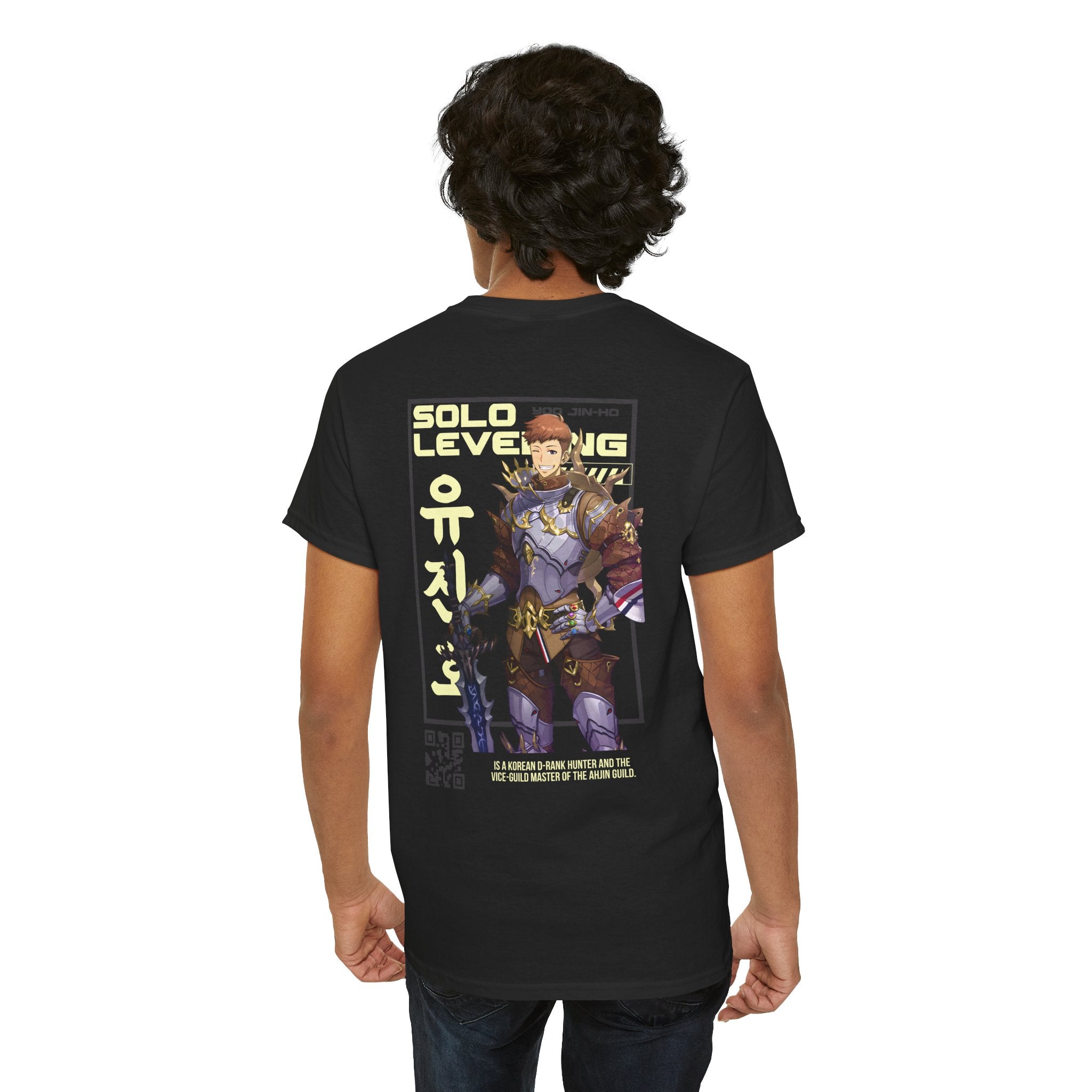 Son Kihoon Solo Leveling Heavyweight Tee "Guild Master" | Solo...