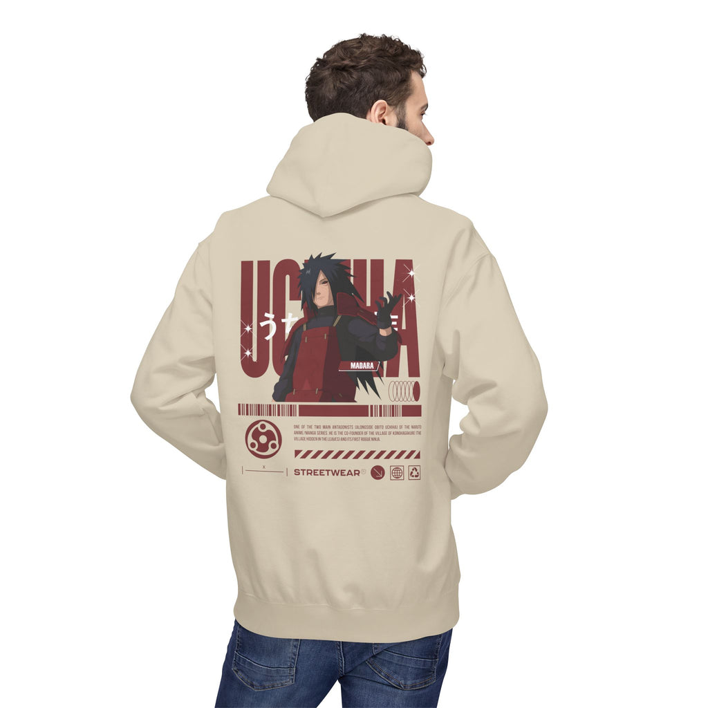 Madara Uchiha "Ghost of the Uchiha" – Naruto Graphic Tee | Maklenn