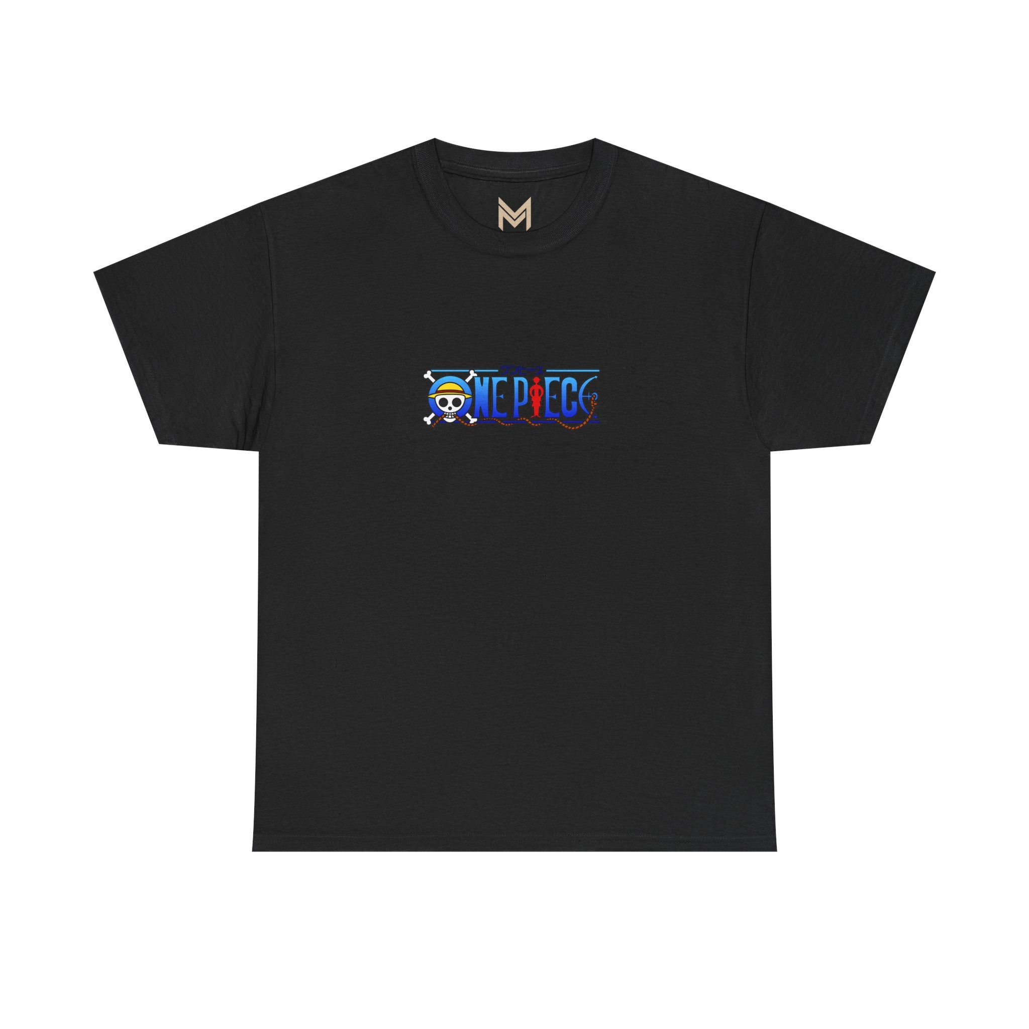 Anime One Piece Heavyweight Tee "Otaku Style" | One Piece Anim... - Back View