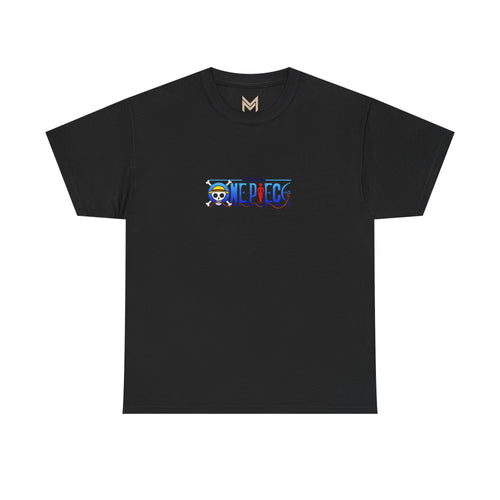 Anime One Piece Heavyweight Tee "Otaku Style" | One Piece Anim... - Back View