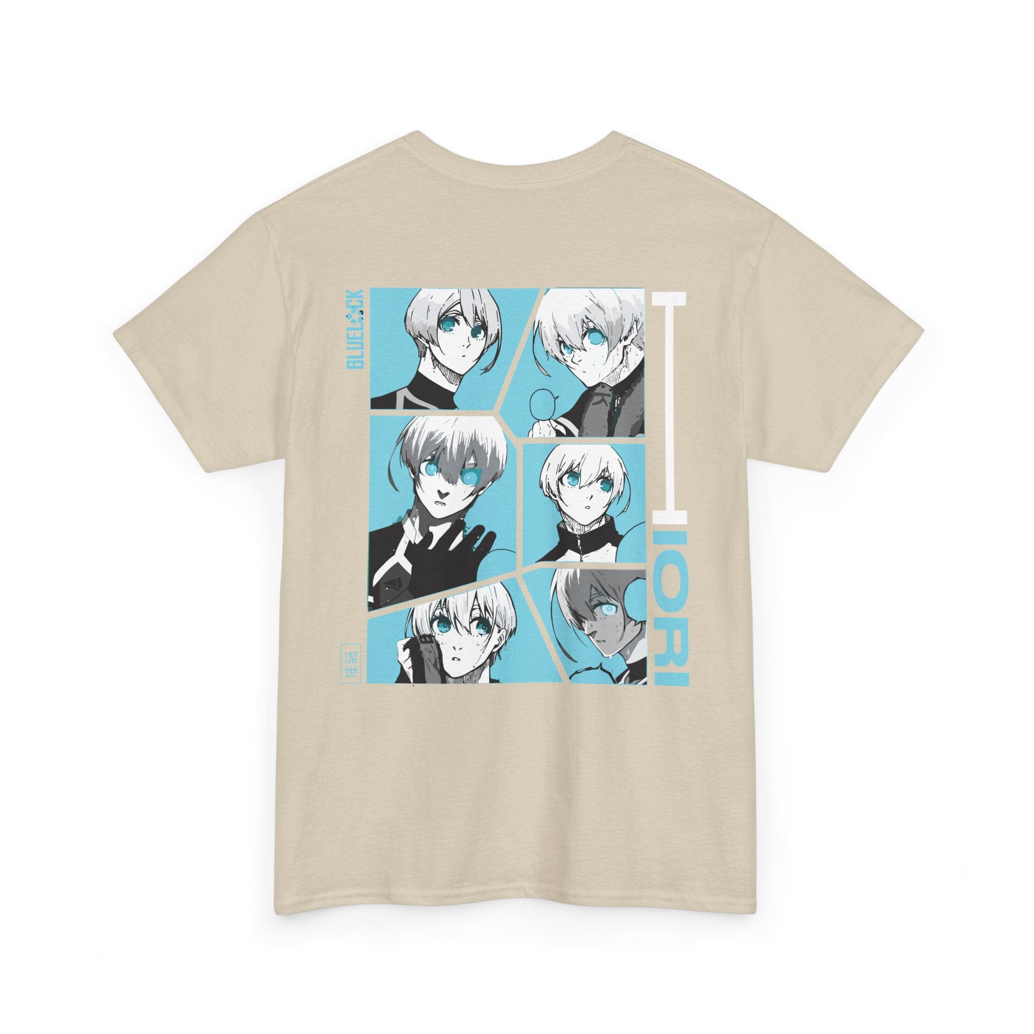 Hiori Yo "Silent Strategist" | Blue Lock Anime Graphic Tee - Detail View 23