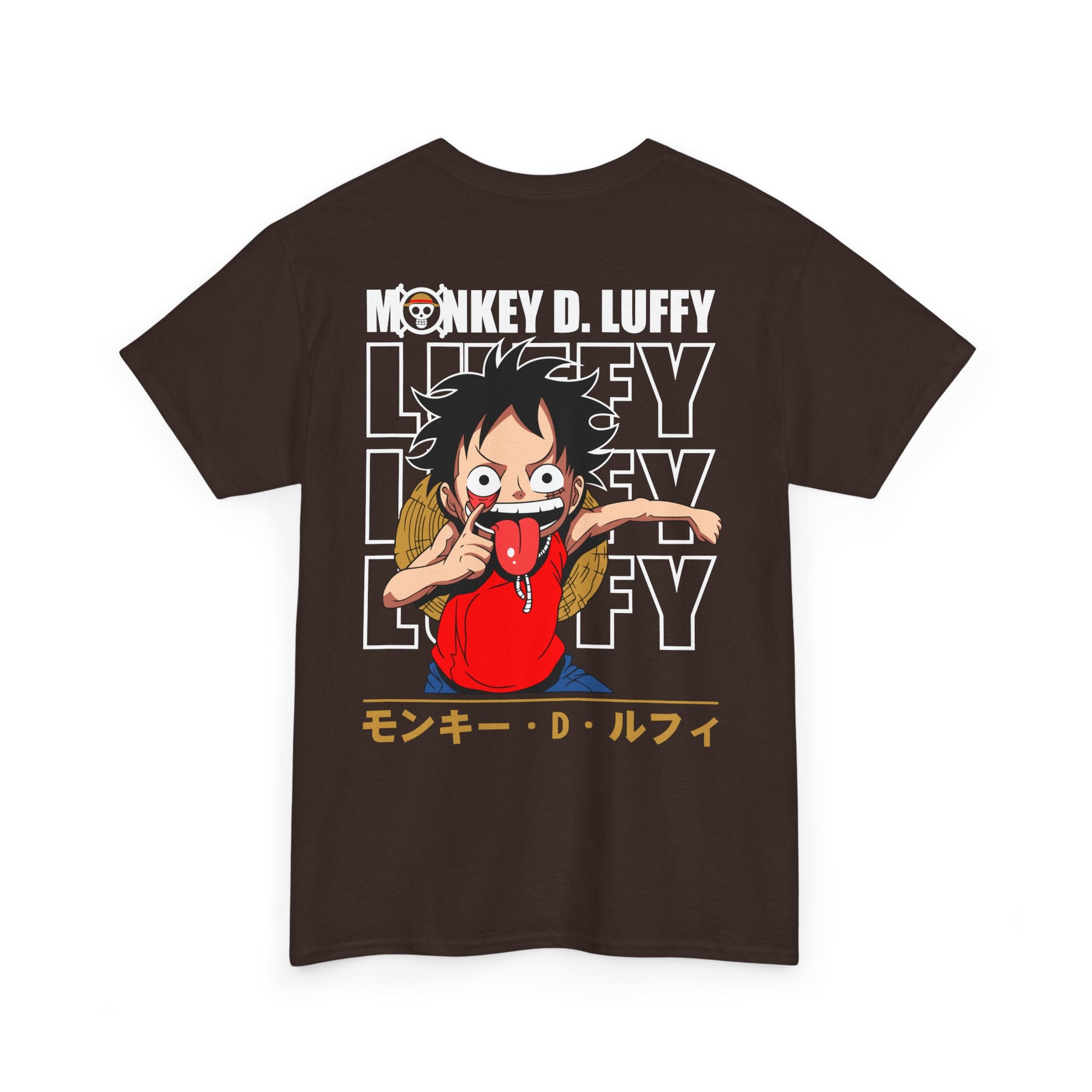 Monkey D. Luffy "Straw Hat" | One Piece Anime Graphic Tee - Detail View 20
