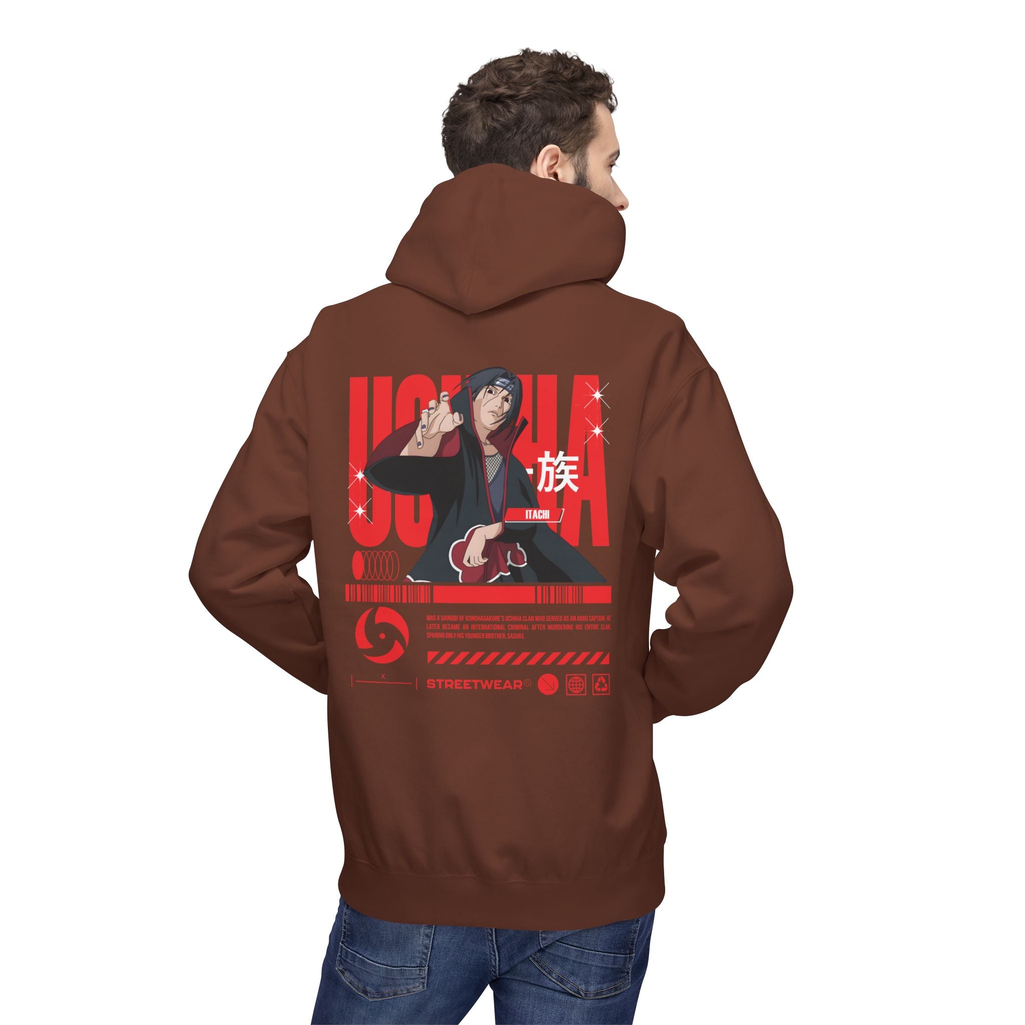 Itachi Uchiha "Amaterasu" – Naruto Graphic Tee | Maklenn