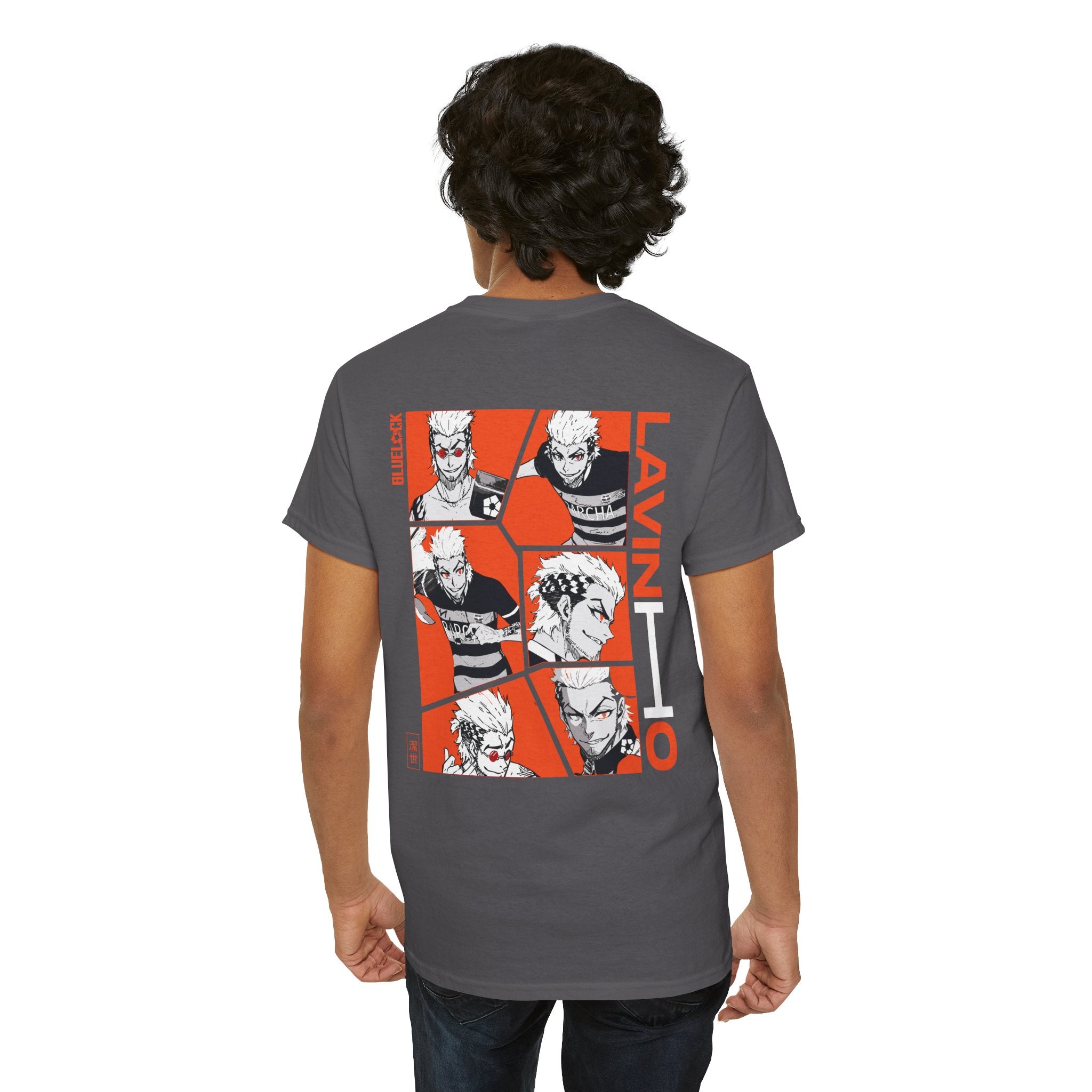 Lavinho Blue Lock Heavyweight Tee "Samba Star" | Blue Lock Ani... - Detail View 32