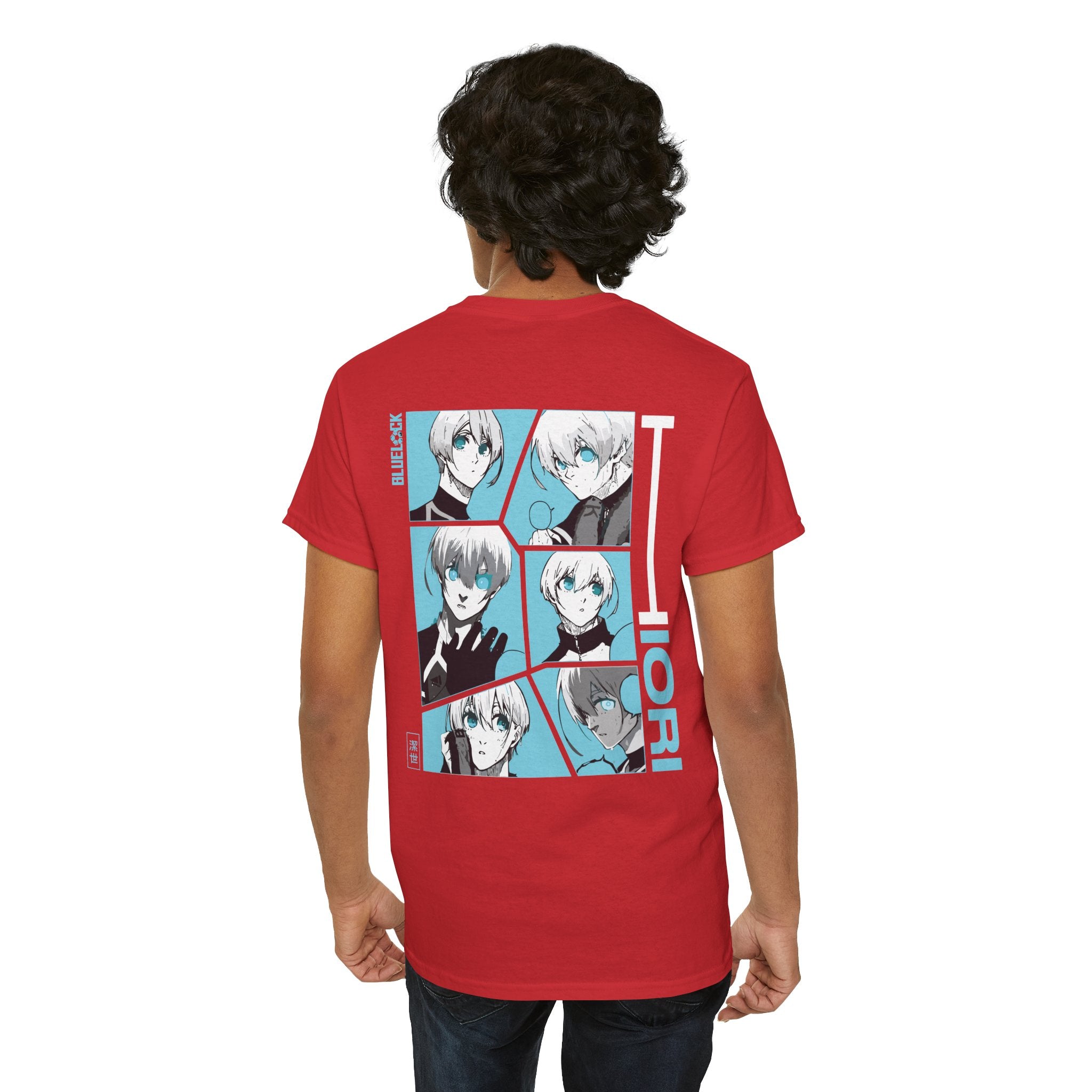 Hiori Yo "Silent Strategist" | Blue Lock Anime Graphic Tee - Detail View 49