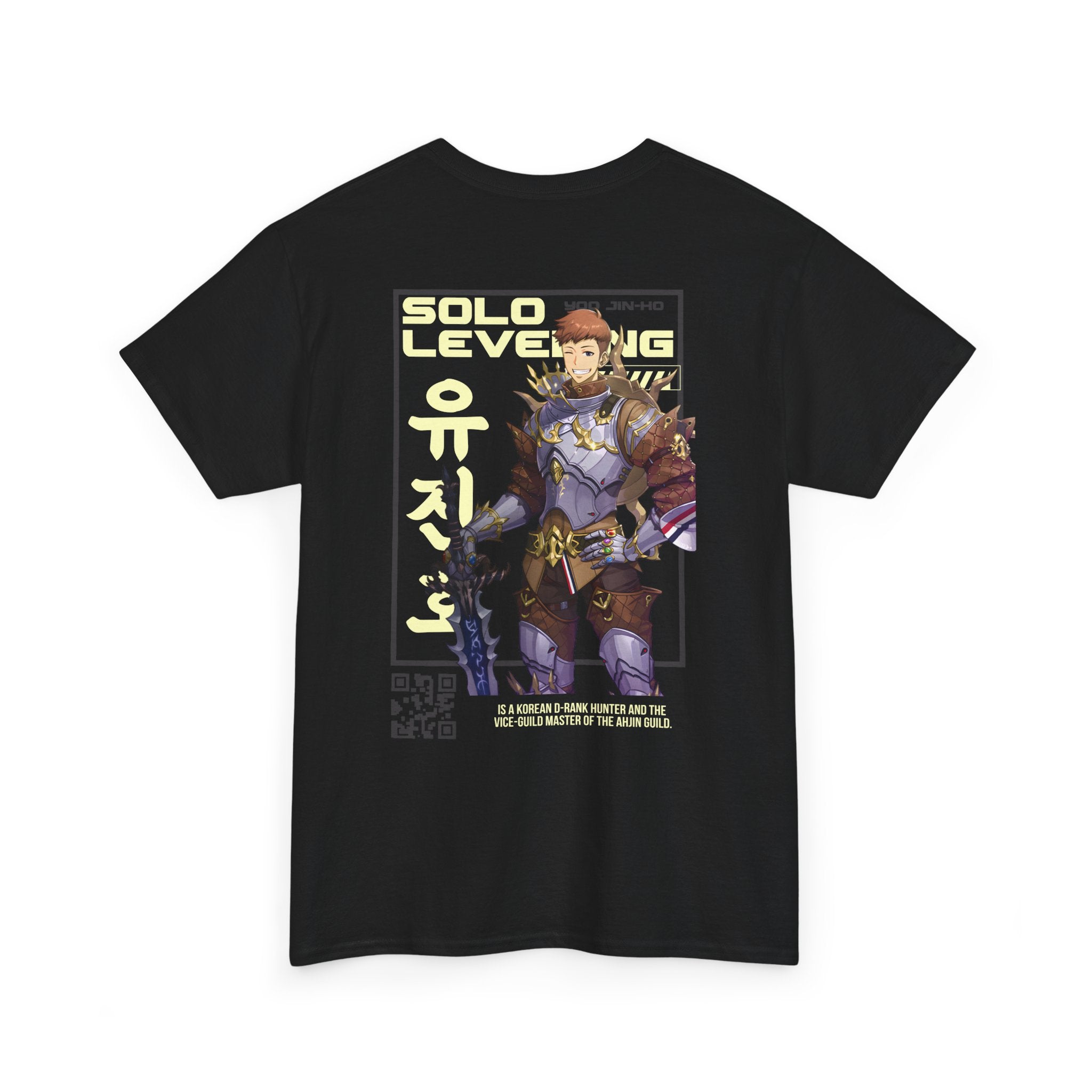 Son Kihoon Solo Leveling Heavyweight Tee "Guild Master" | Solo...