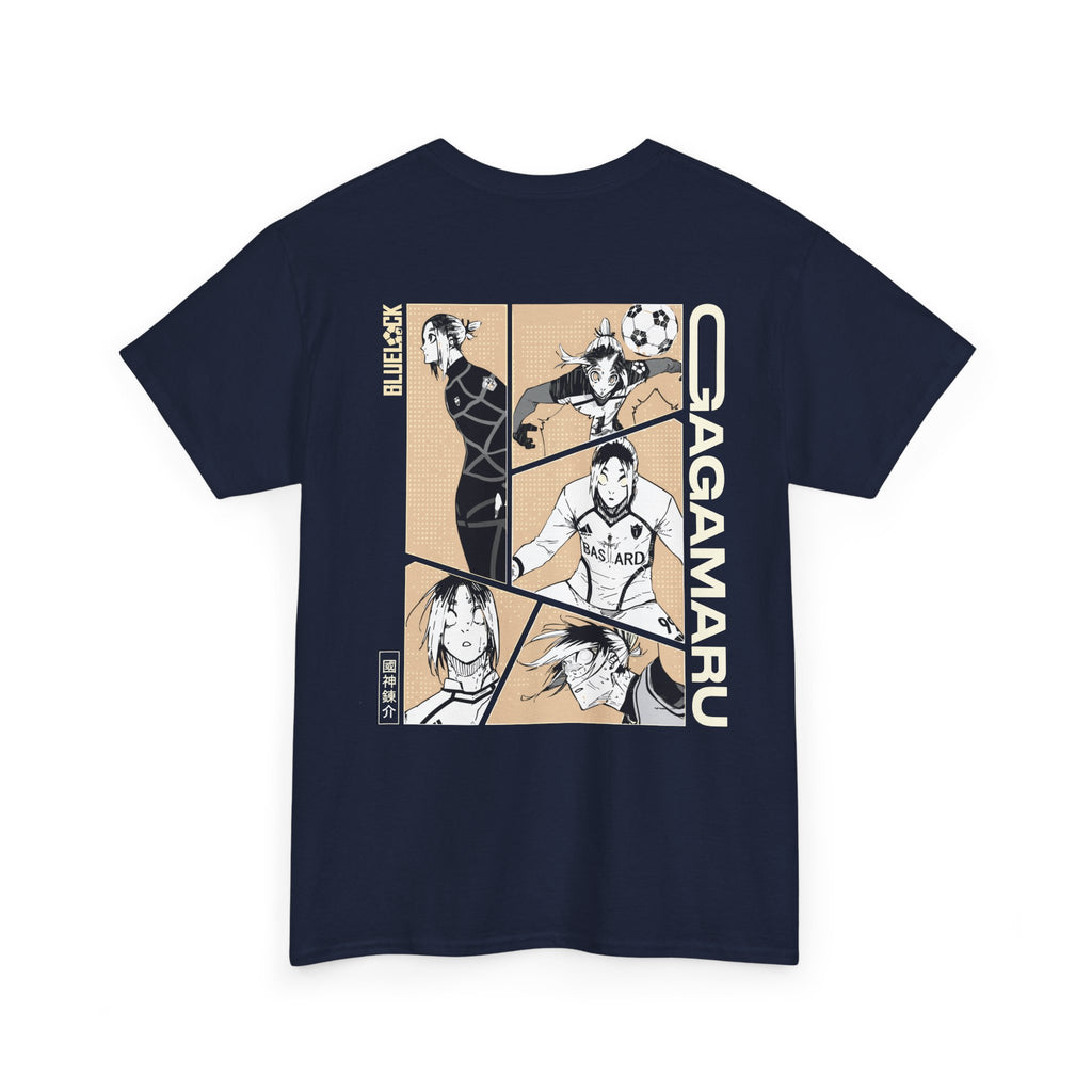 Gagamaru 'Bastard' Blue Lock Heavyweight Tee | Blue Lock Anime... - Detail View 39