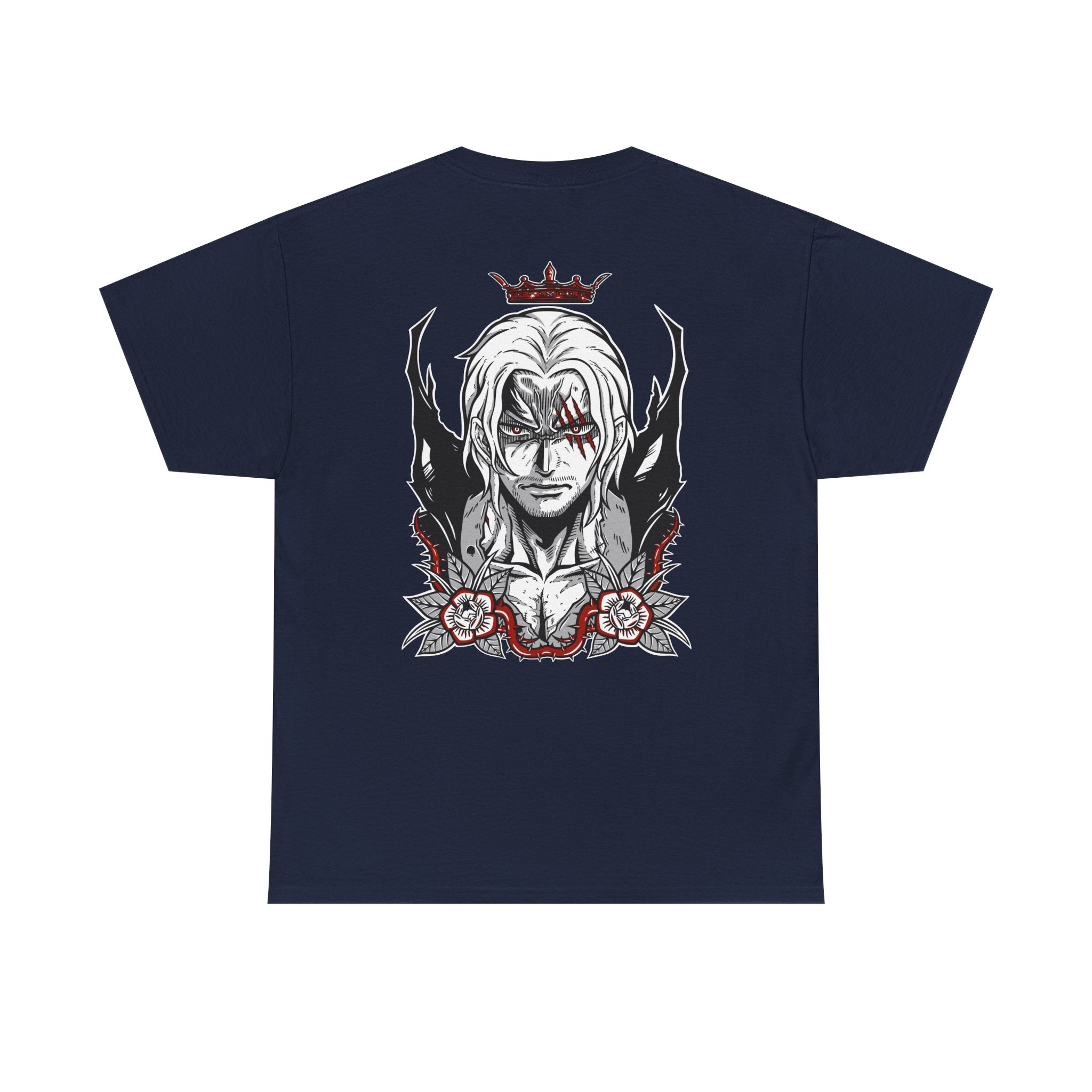 Red-Haired Shanks "Red-Haired" | One Piece Anime Graphic Tee - Detail View 32