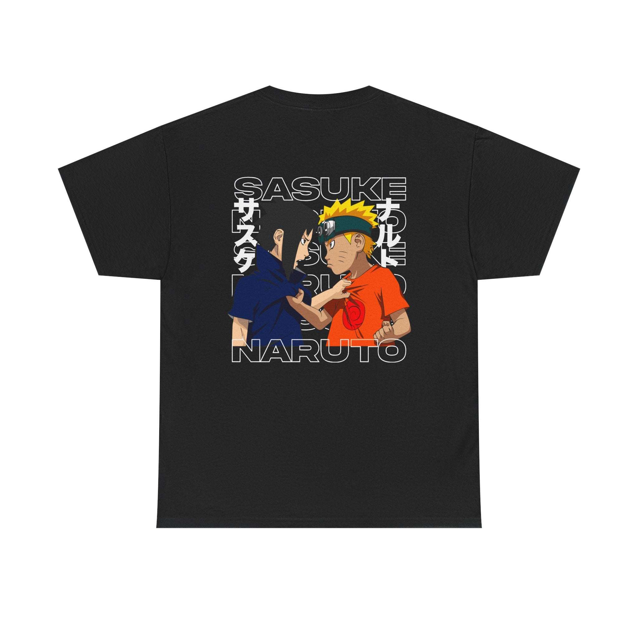 Naruto vs Sasuke NARUTO Maklenn Naruto vs Sasuke NARUTO T-Shirt Maklenn www.maklenn.com India 21.80