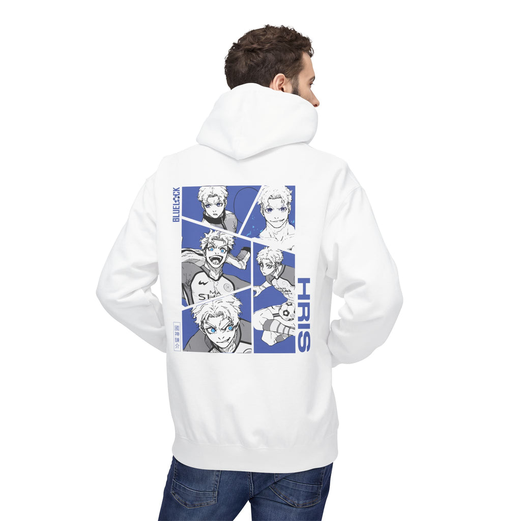 Chris Premium Blue Lock Hoodie "Prince" | Blue Lock Streetwear... - Detail View 31