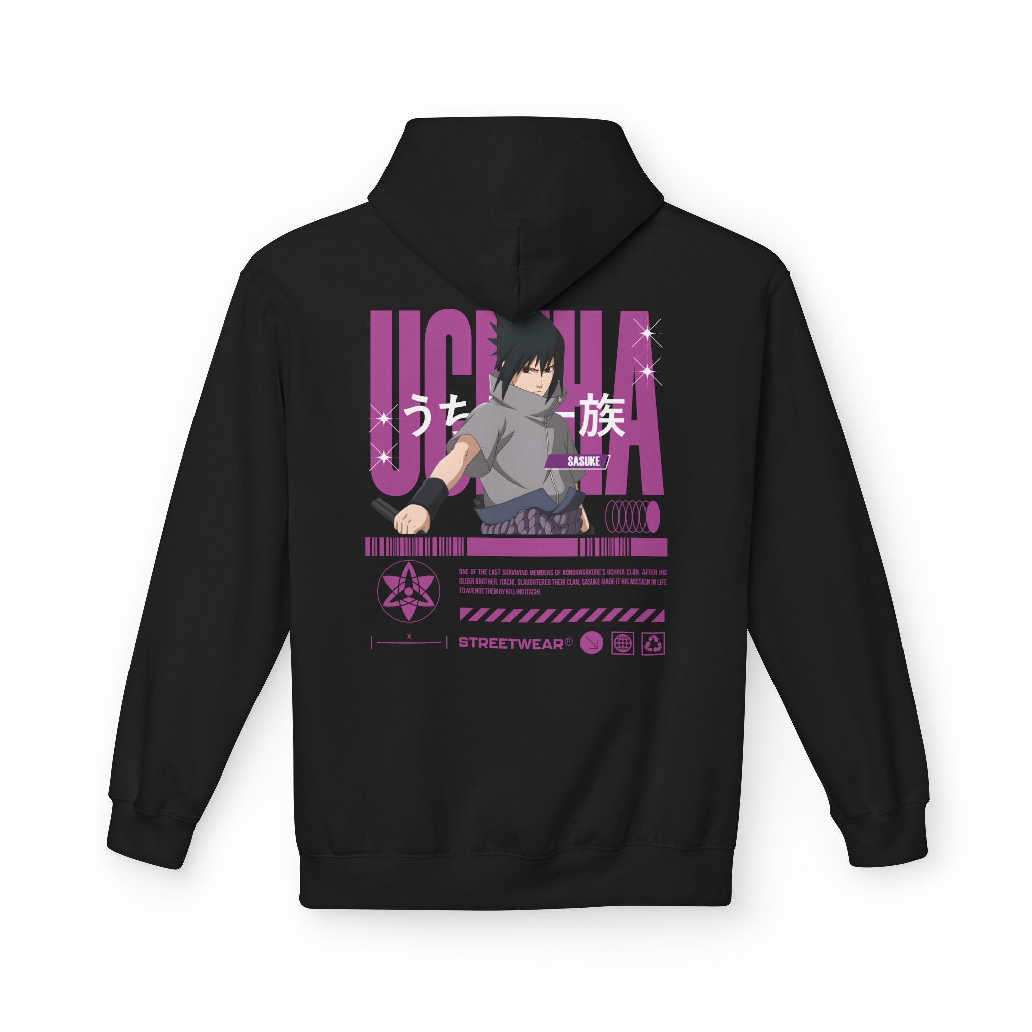 Sasuke Uchiha "Curse Mark" – Naruto Graphic Tee | Maklenn