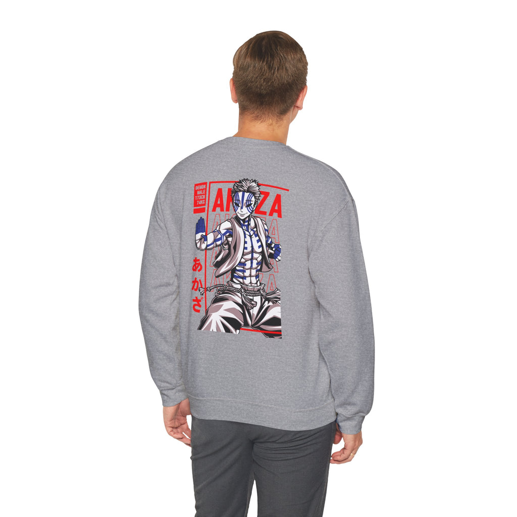 Akaza "Upper Rank Three" | Demon Slayer Sweatshirt