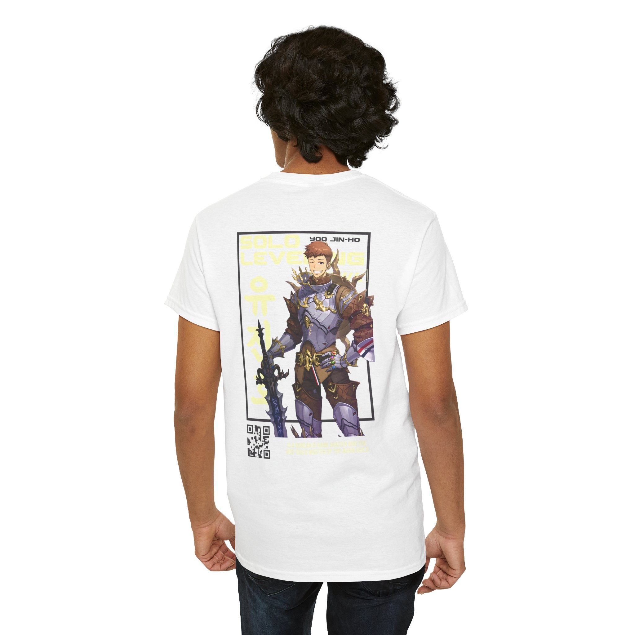 Son Kihoon Solo Leveling Heavyweight Tee "Guild Master" | Solo...