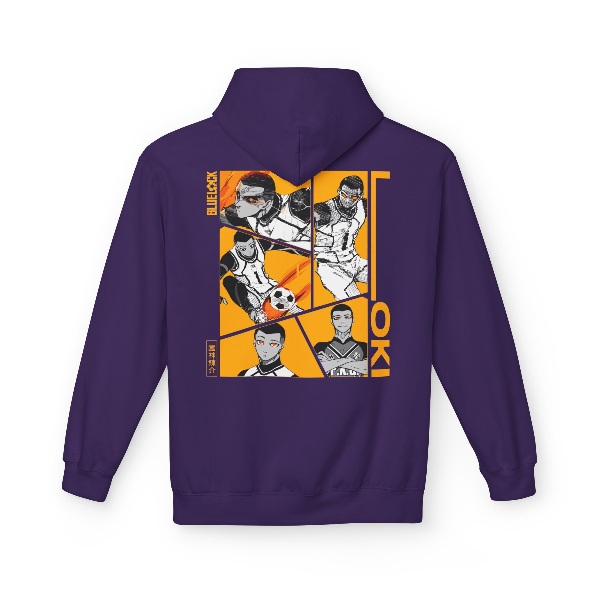 Julian Loki "Godspeed" | Blue Lock Streetwear Hoodie - Detail View 52