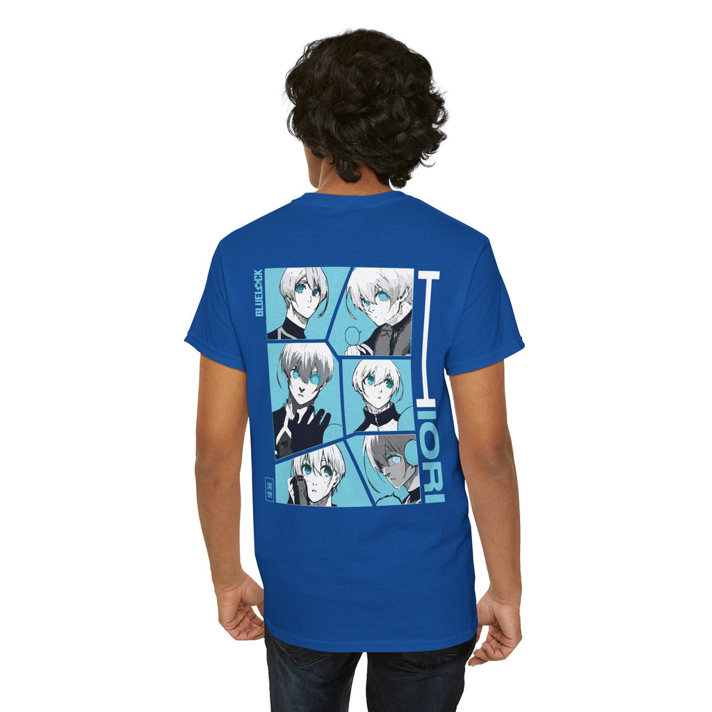 Hiori Yo "Silent Strategist" | Blue Lock Anime Graphic Tee - Detail View 13