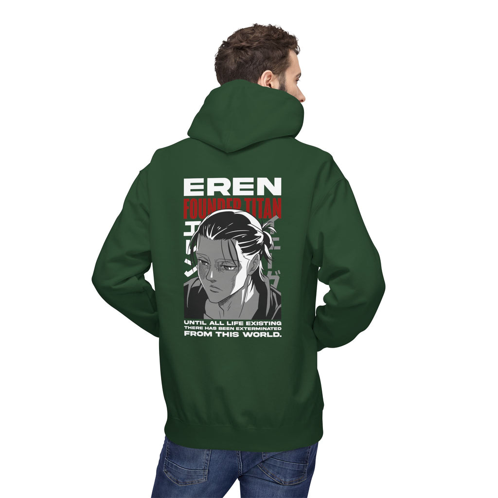Eren Yeager "Attack Titan" | Attack on Titan Anime Graphic Tee - Detail View 38
