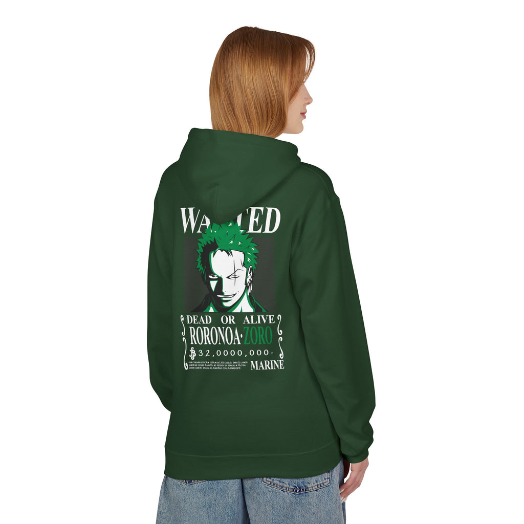 Roronoa Zoro "Wanted" | One Piece Streetwear Hoodie