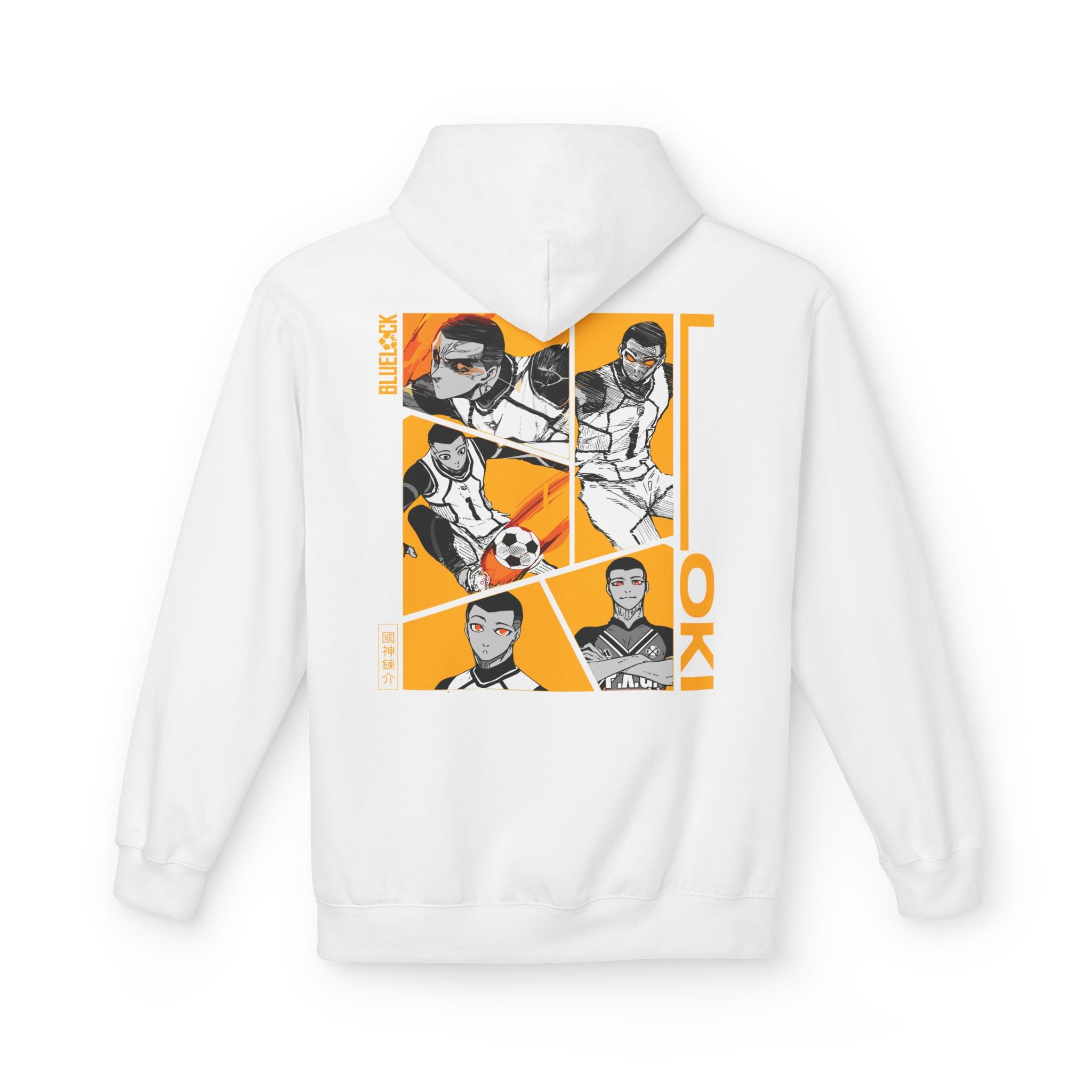 Julian Loki "Godspeed" | Blue Lock Streetwear Hoodie - Detail View 16