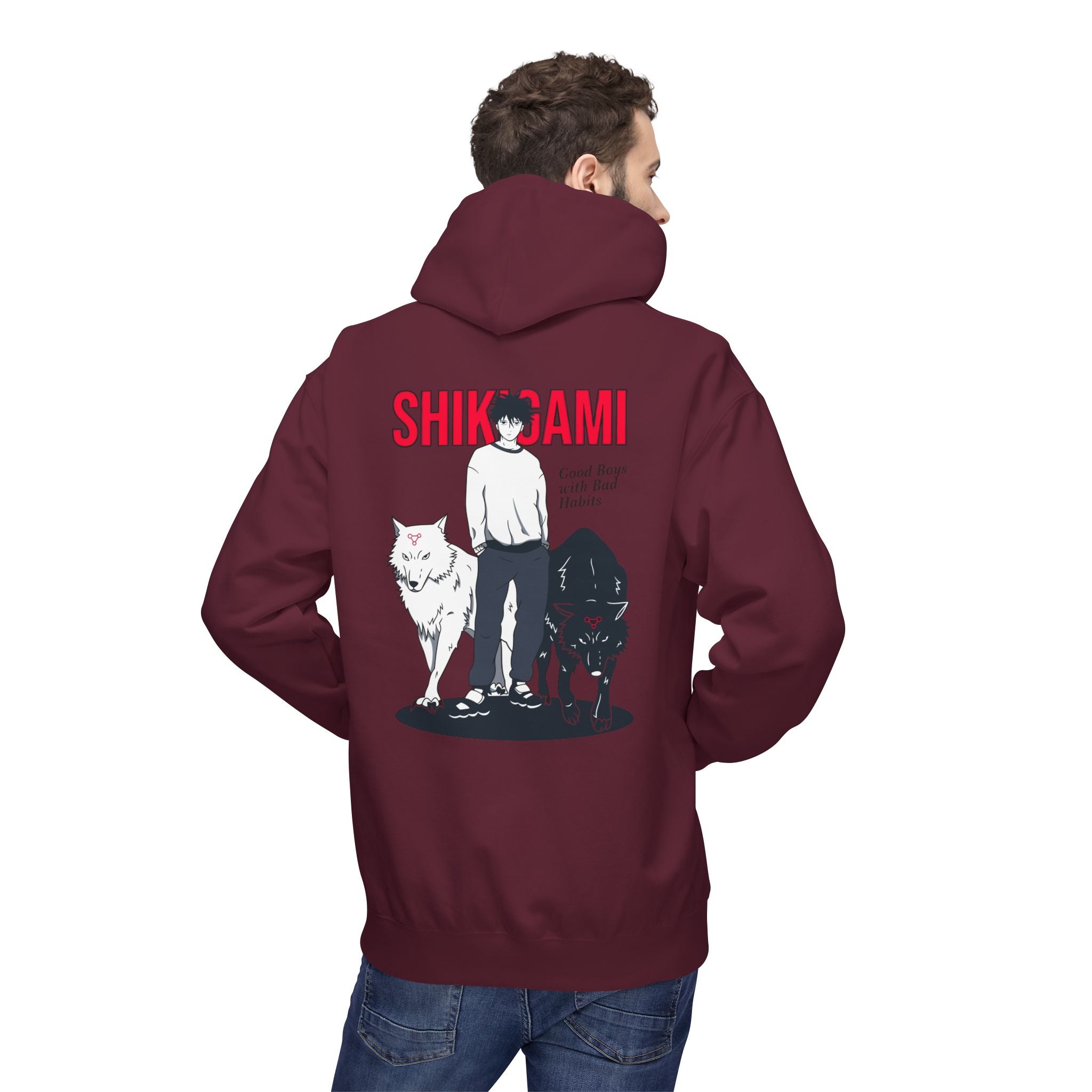 Megumi Jujutsu Kaisen Hoodie "Ten Shadows" | Jujutsu Kaisen St... - Detail View 30