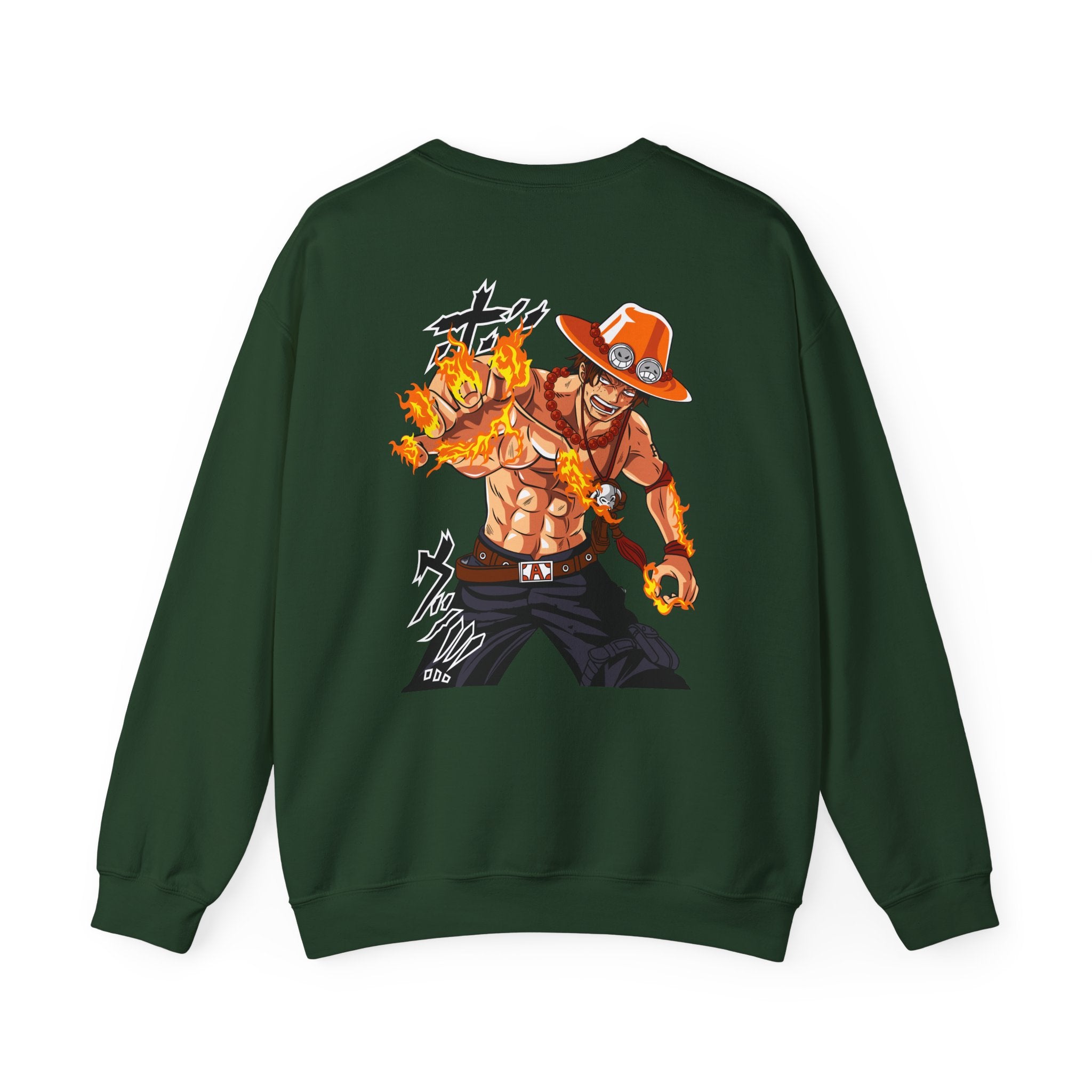 Portgas D. Ace "Fire Fist" | One Piece Anime Graphic Tee - Detail View 17