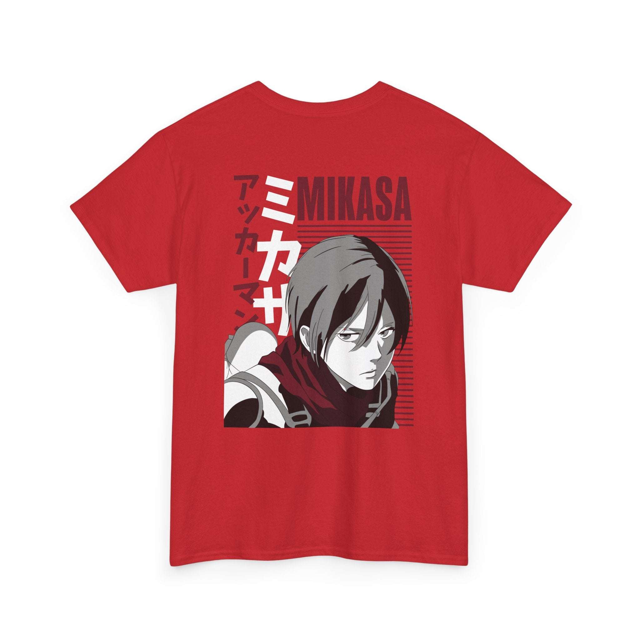 Mikasa Ackerman Attack on Titan AOT Anime Streetwear – Front View | Maklenn
