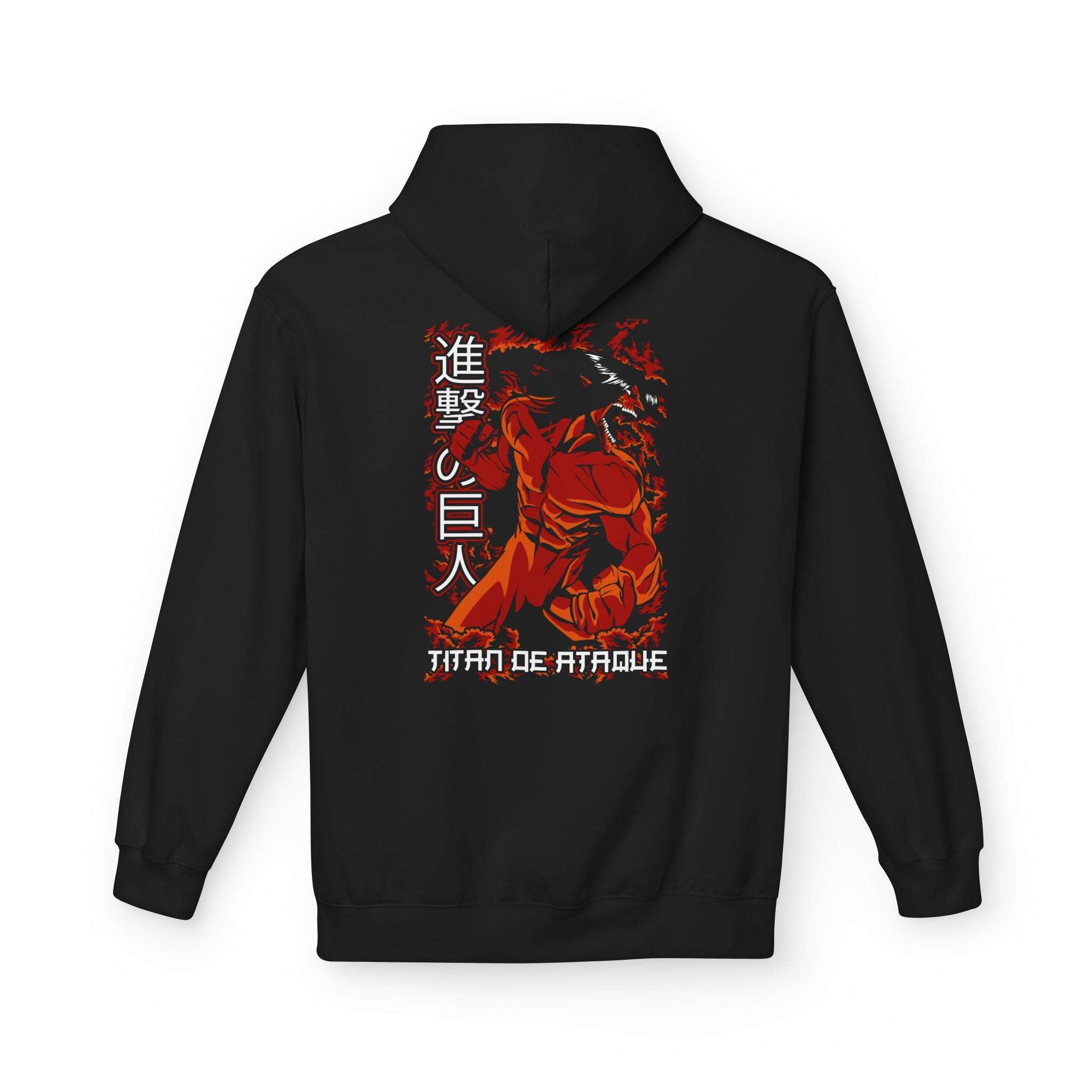 Titan de Attaque - Attack on Titan Maklenn Titan de Attaque - Attack on Titan Hoodie Maklenn www.maklenn.com India 39.87