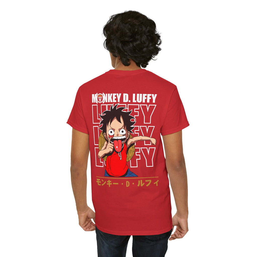 Monkey D. Luffy "Straw Hat" | One Piece Anime Graphic Tee - Detail View 40
