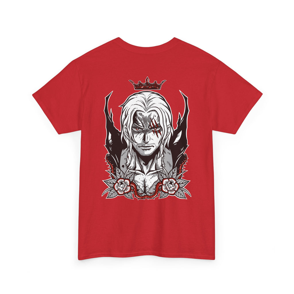 Red-Haired Shanks "Red-Haired" | One Piece Anime Graphic Tee - Detail View 40