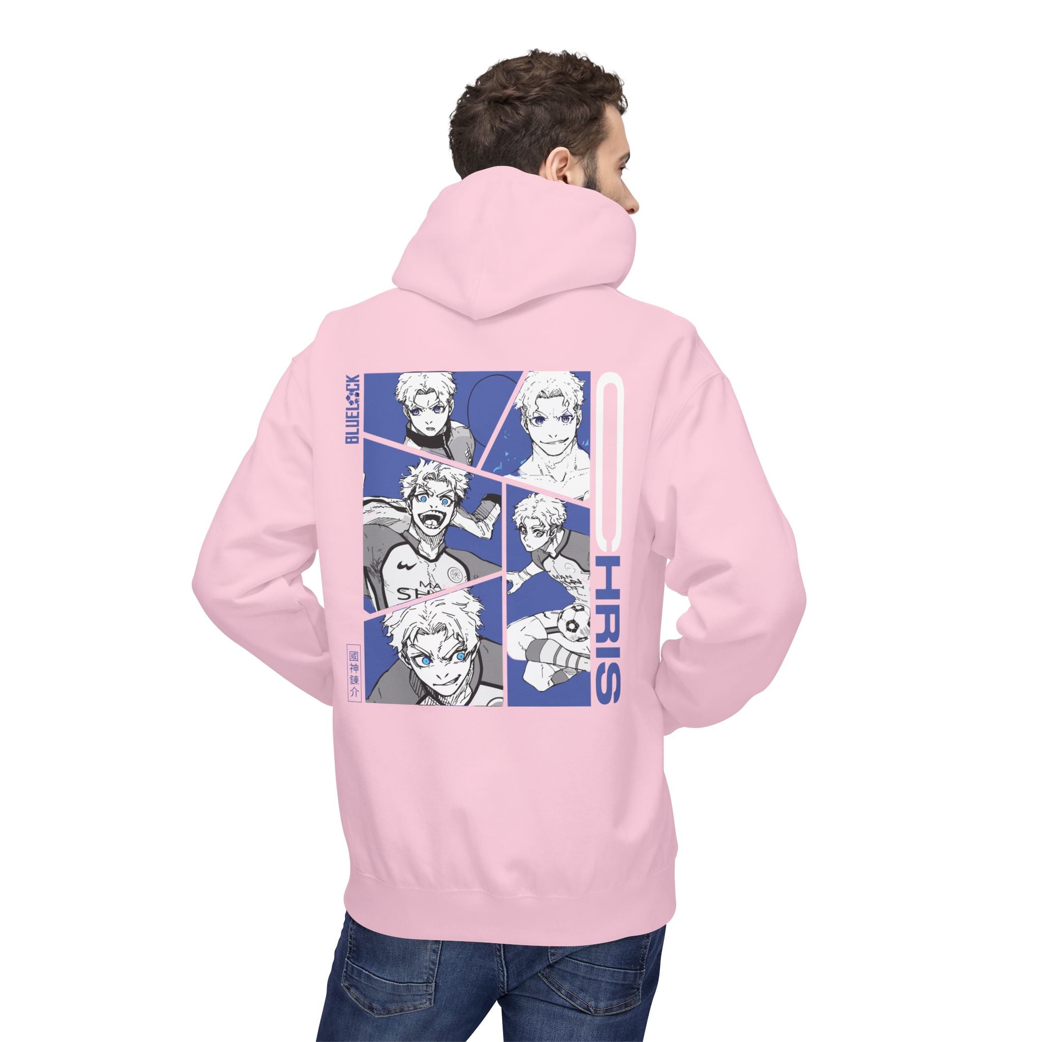 Chris Premium Blue Lock Hoodie "Prince" | Blue Lock Streetwear... - Detail View 35