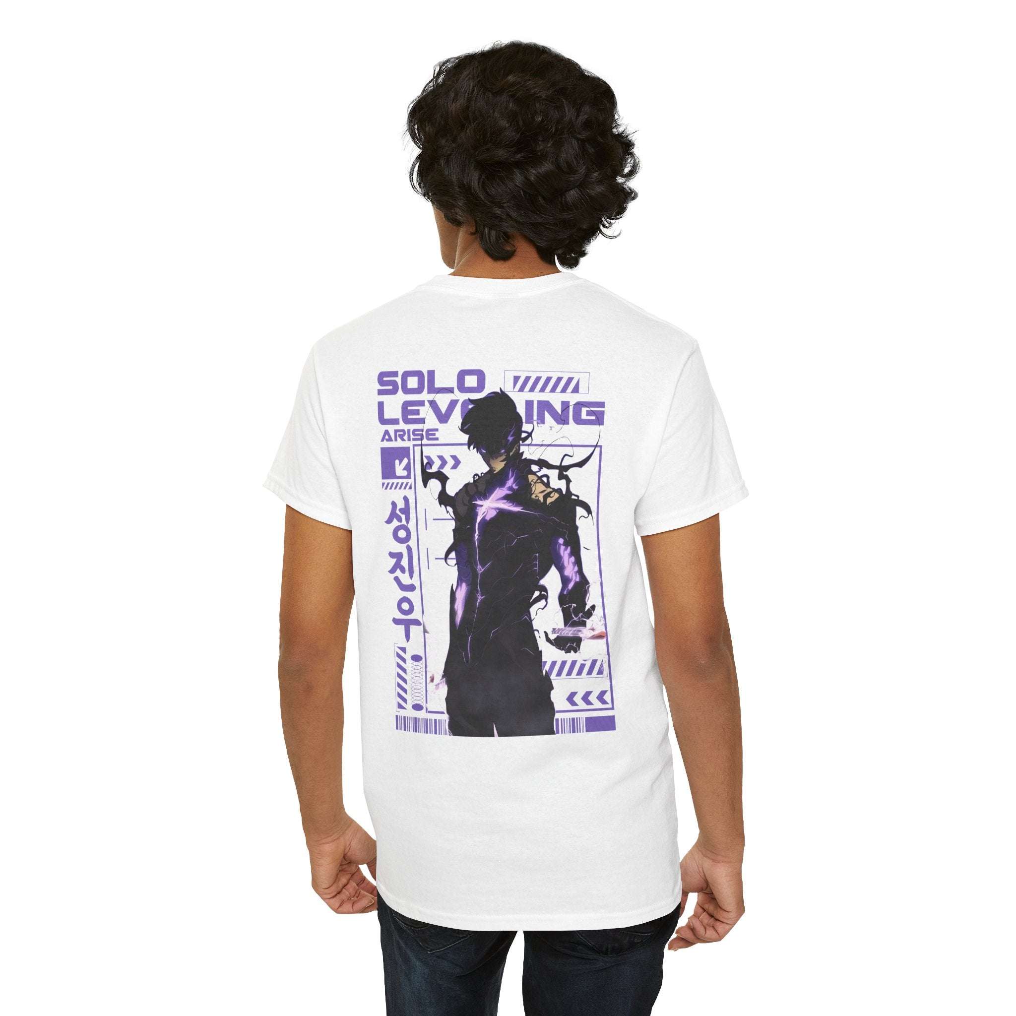 Sung Jin-woo  solo leveling Maklenn Sung Jin-woo  solo leveling T-Shirt Maklenn www.maklenn.com India 21.80